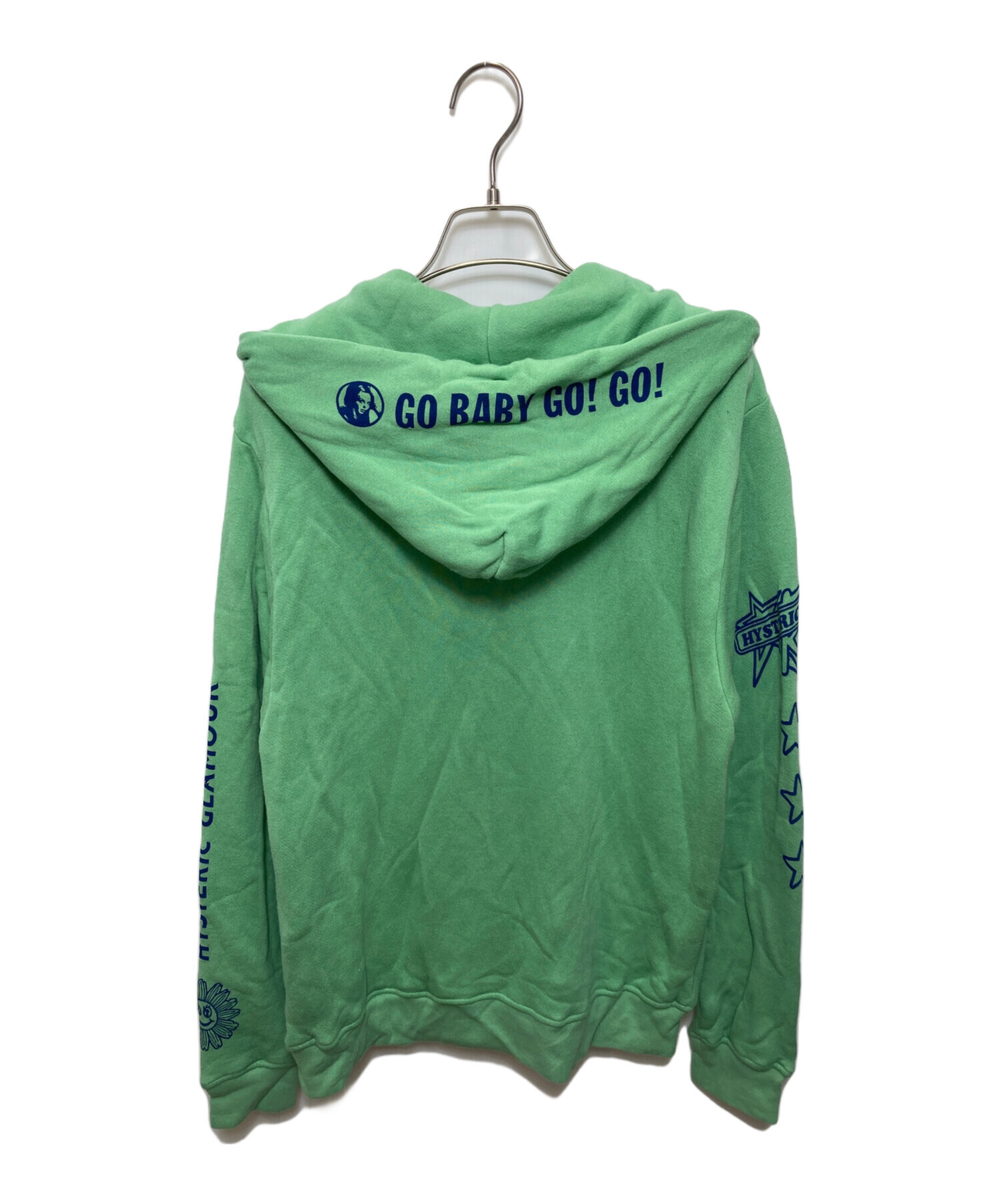 HYSTERIC GLAMOUR ジップアップパーカー カーキグリーン 中古・古着通販】Hysteric Glamour (ヒステリックグラマー) VIXEN