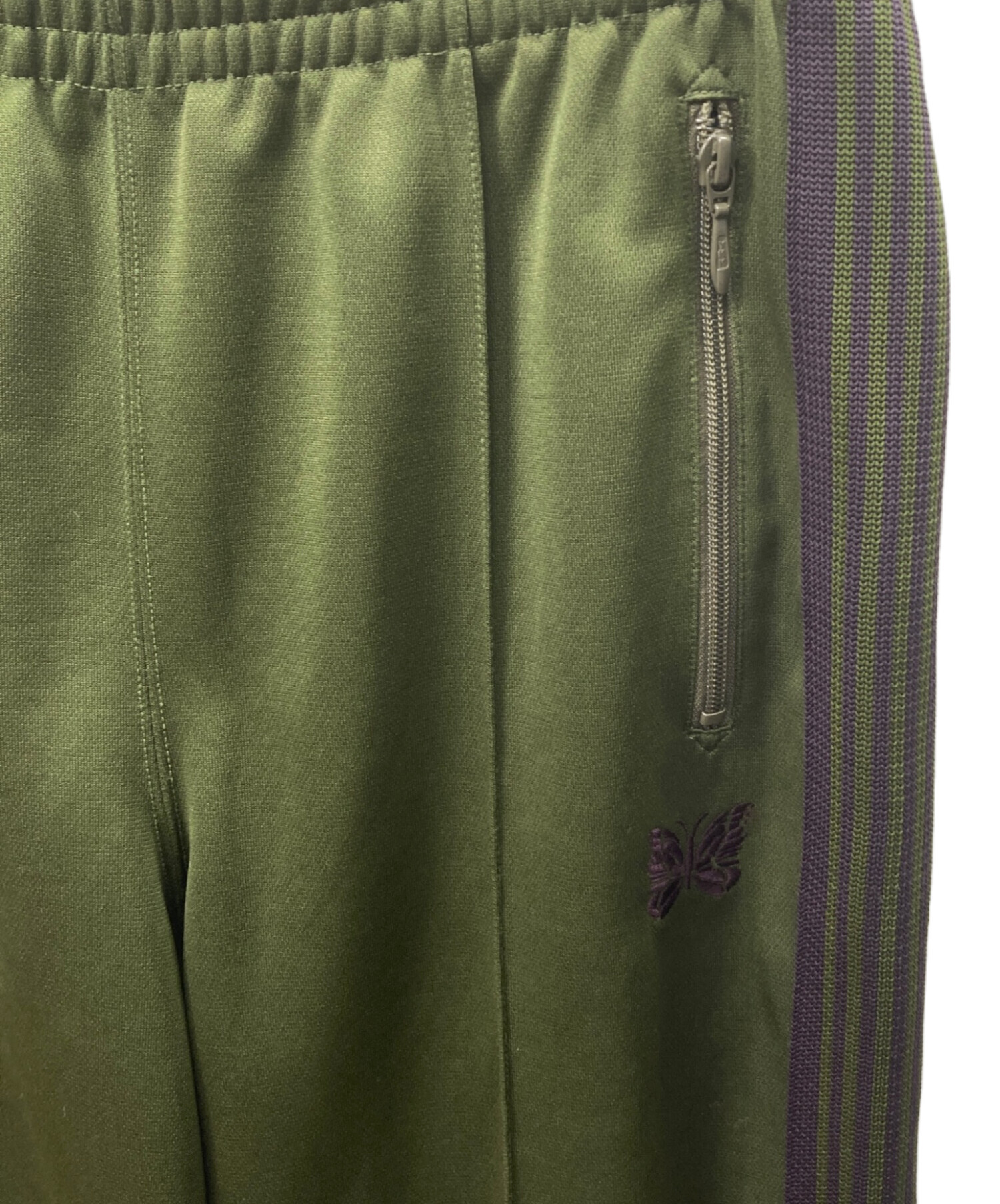 中古・古着通販】Needles (ニードルズ) BOOTCUT TRACK PANT グリーン