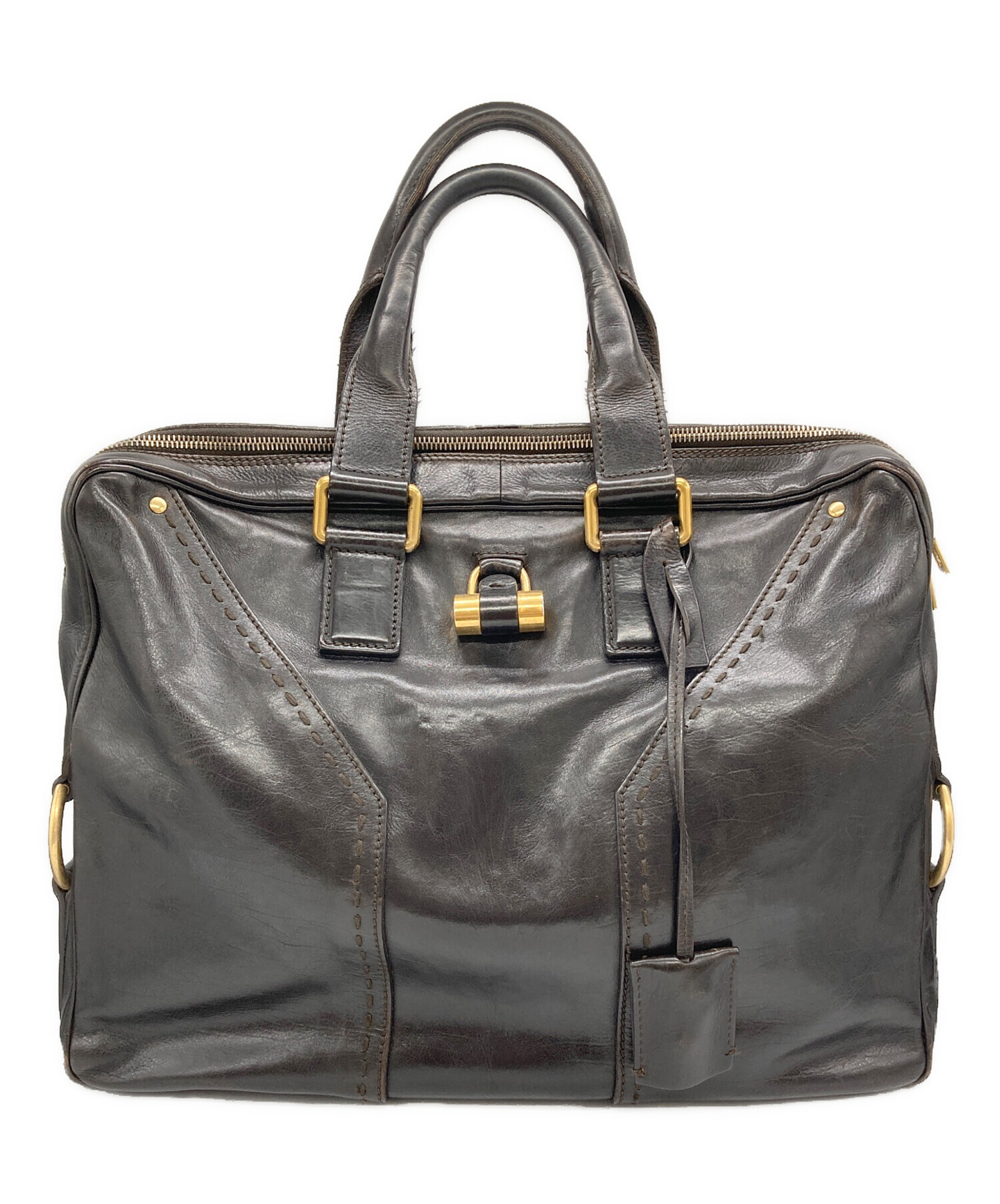 中古・古着通販】Yves Saint Laurent (イヴサンローラン) ハンドバッグ
