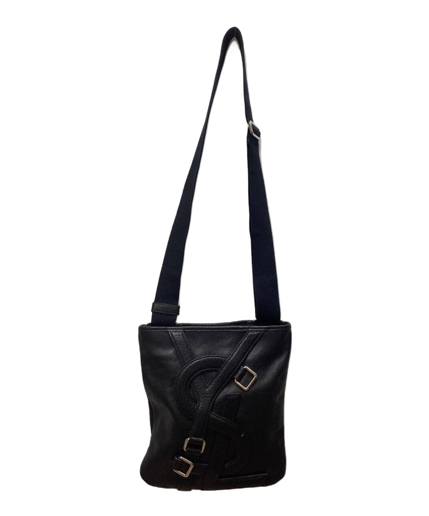 Yves Saint Laurent ショルダーバッグ　ワンショルダー　古着女子 良品 SAINT LAURENT PARIS サンローランパリ ユニベルシテ カサンドラ