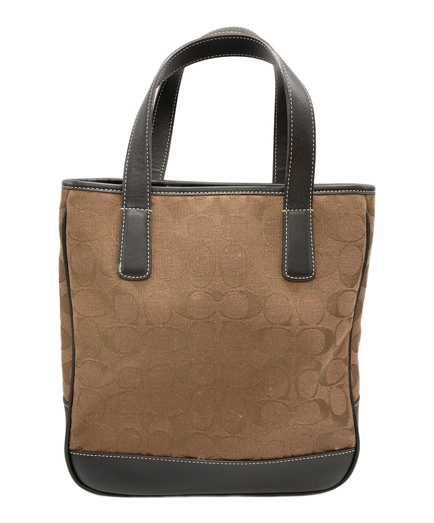 中古・古着通販】COACH (コーチ) ハンドバッグ ブラウン｜ブランド