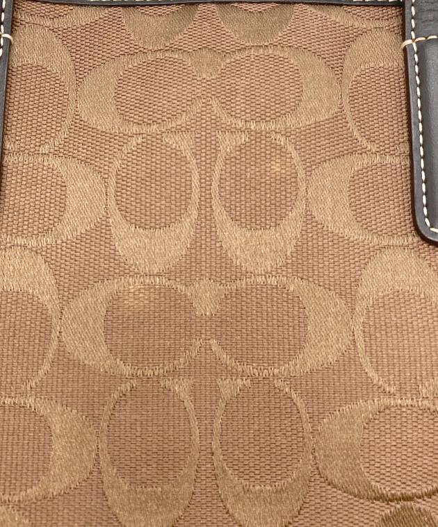 中古・古着通販】COACH (コーチ) ハンドバッグ ブラウン｜ブランド