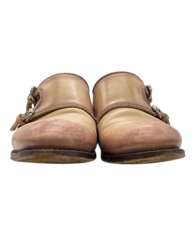中古・古着通販】GUCCI (グッチ) ダブルモンクストラップシューズ