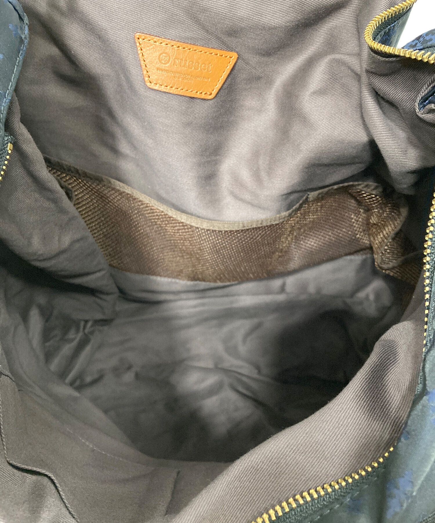 中古・古着通販】russet (ラシット) ボストンバッグ ネイビー
