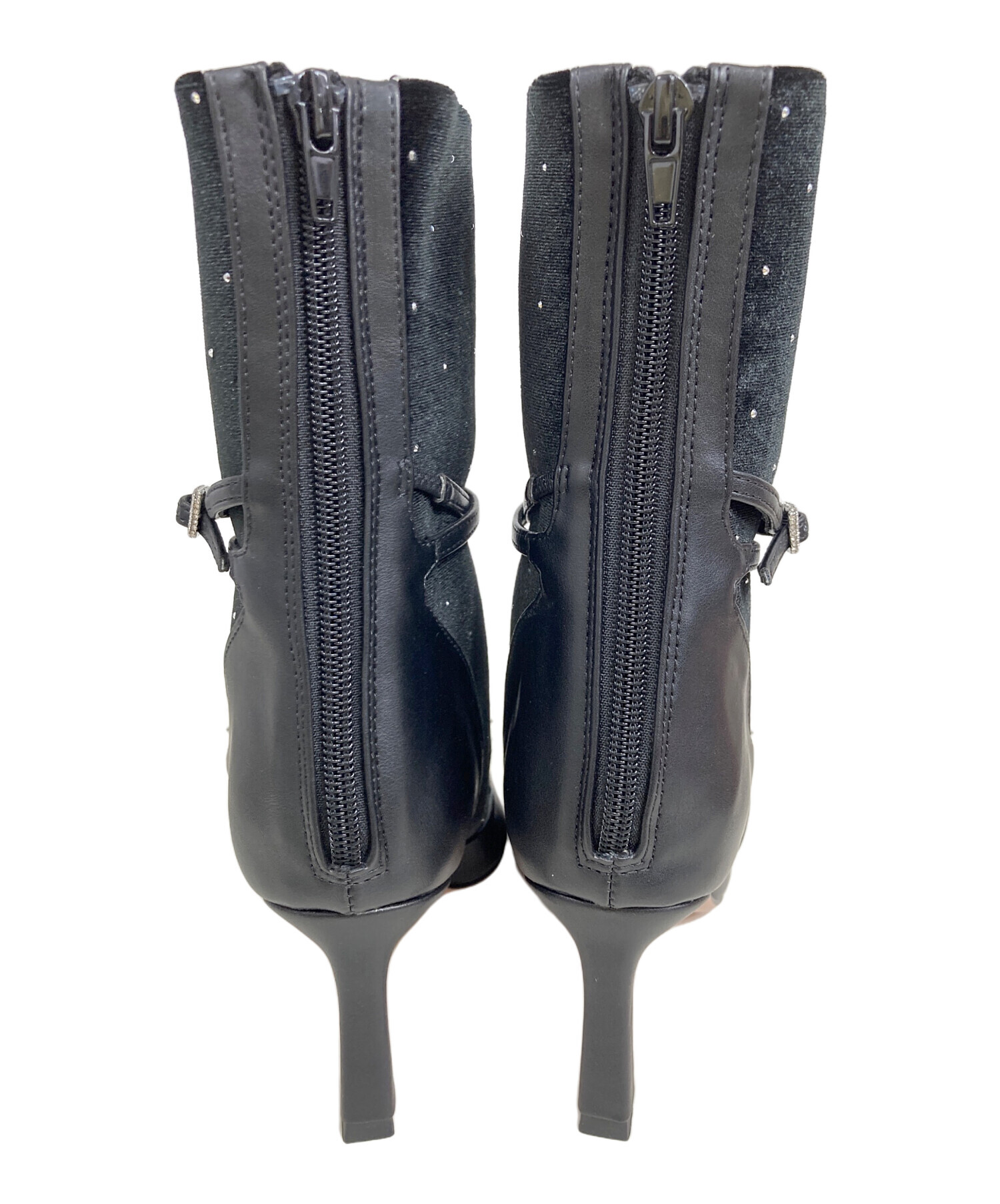 中古・古着通販】Her lip to (ハーリップトゥ) Crystal Velour Ankle
