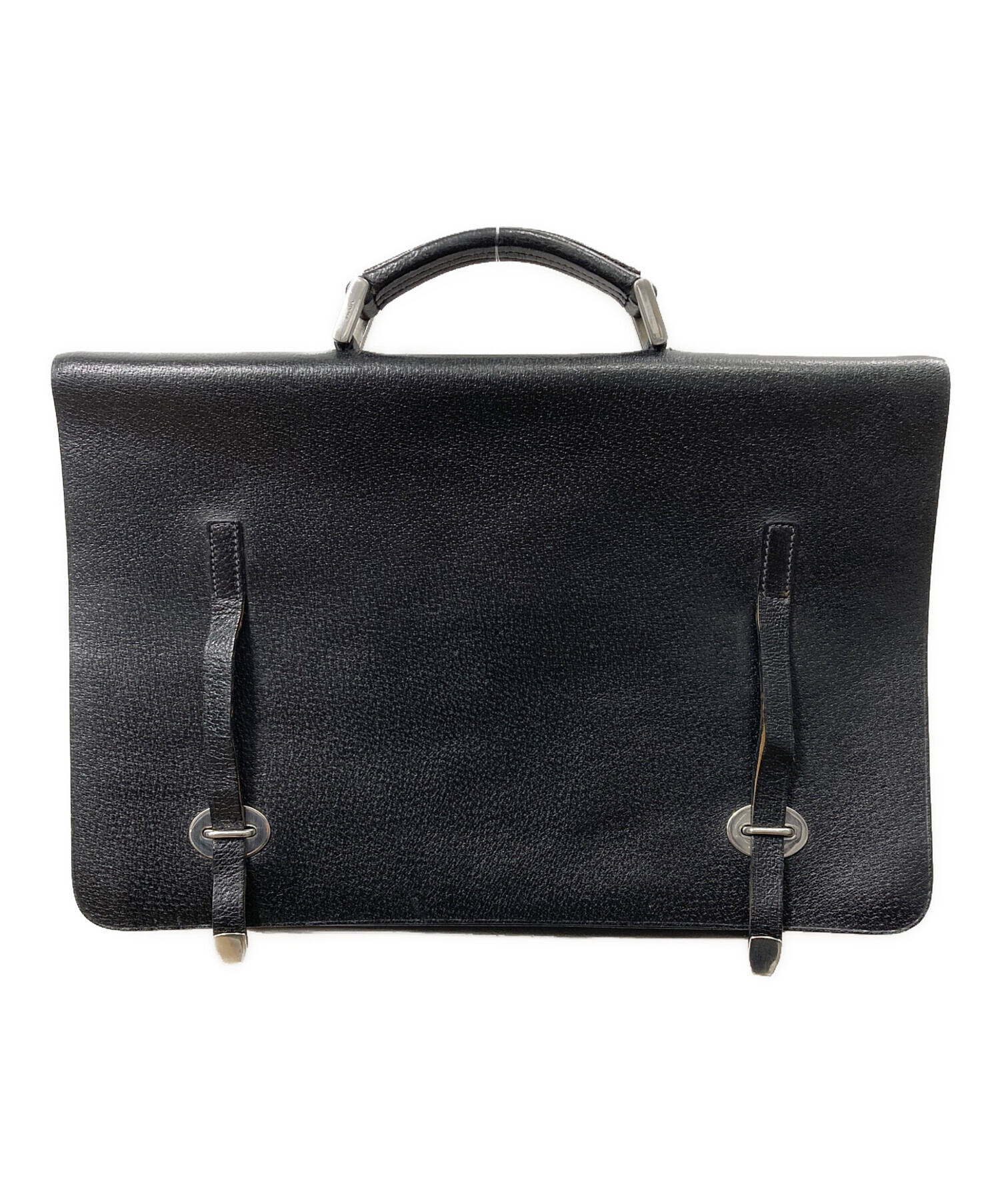 中古・古着通販】PRADA (プラダ) ビジネスバッグ ブラック｜ブランド