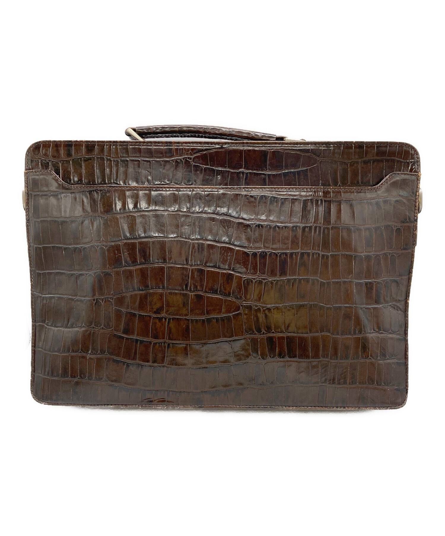 Jean Paul GAULTIER クロコ型押し ハンドバッグ 中古・古着通販】Jean Paul GAULTIER HOMME (ジャンポールゴルチェオム