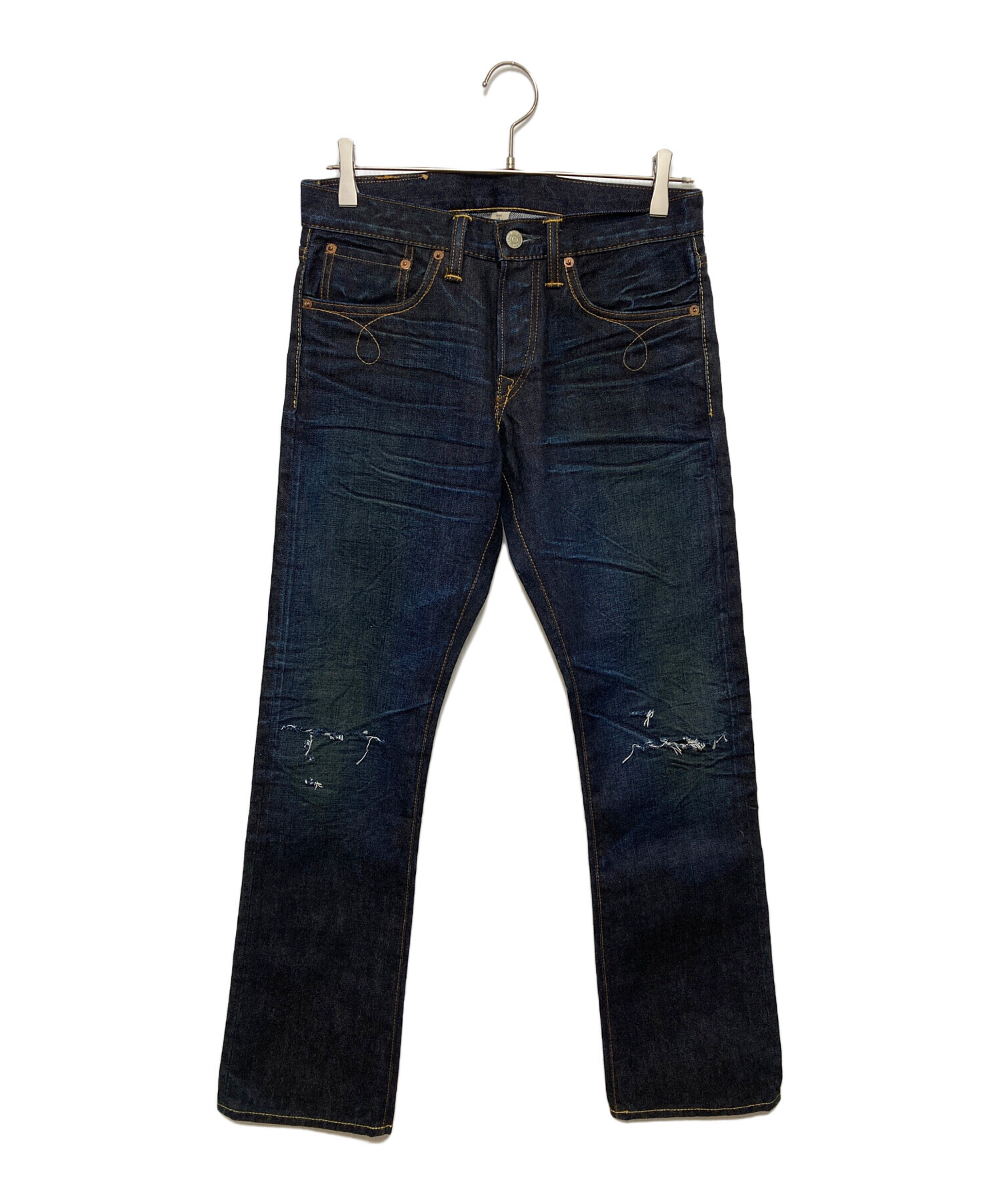 RRL ダブルアールエル　ブーツカットデニム30-30 中古・古着通販】RRL (ダブルアールエル) スリムブーツカットデニム