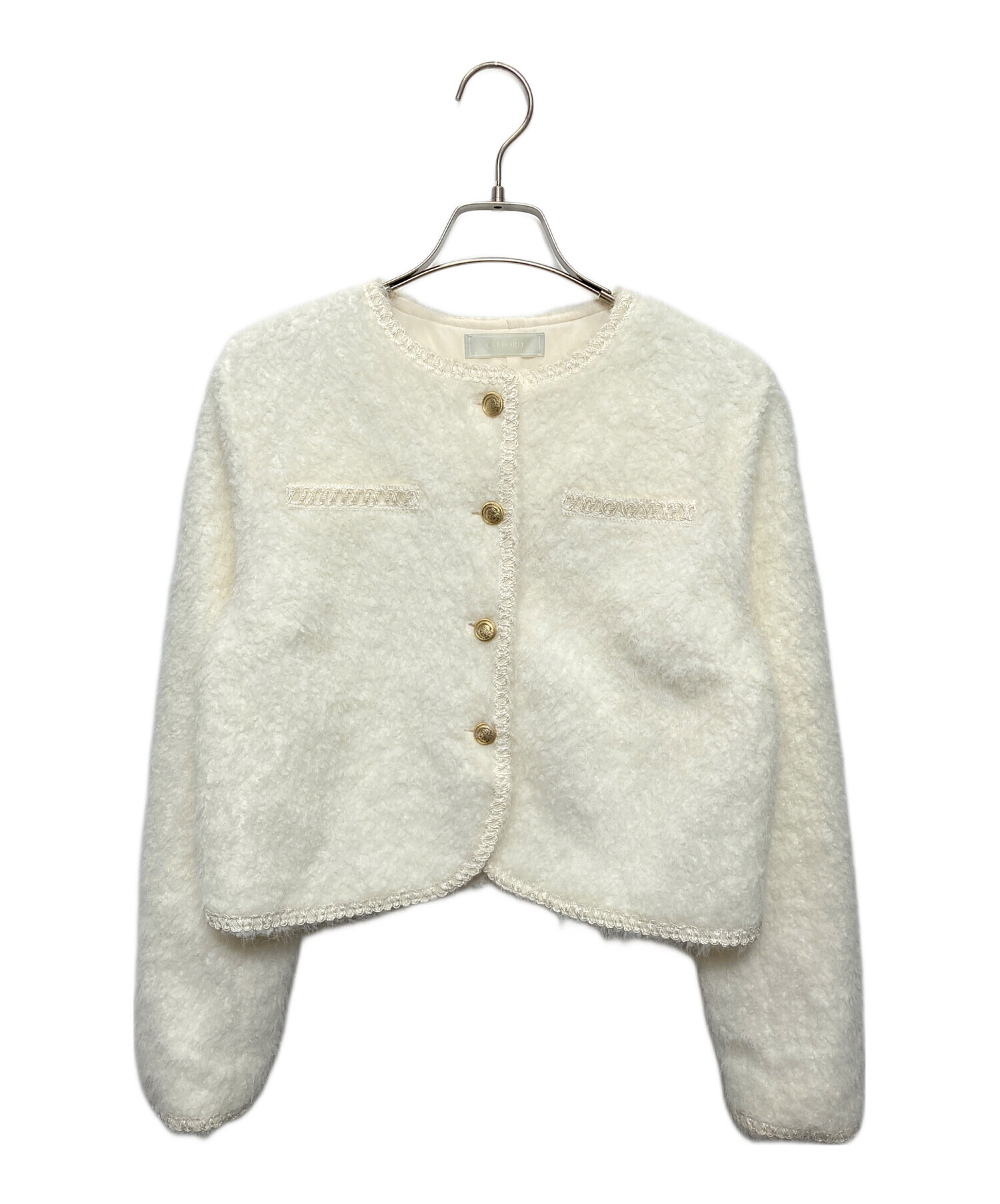 【最終値下げ】セルフォード バリエーションライトジャケットM 中古・古着通販】CELFORD (セルフォード) ノーカラージャケット