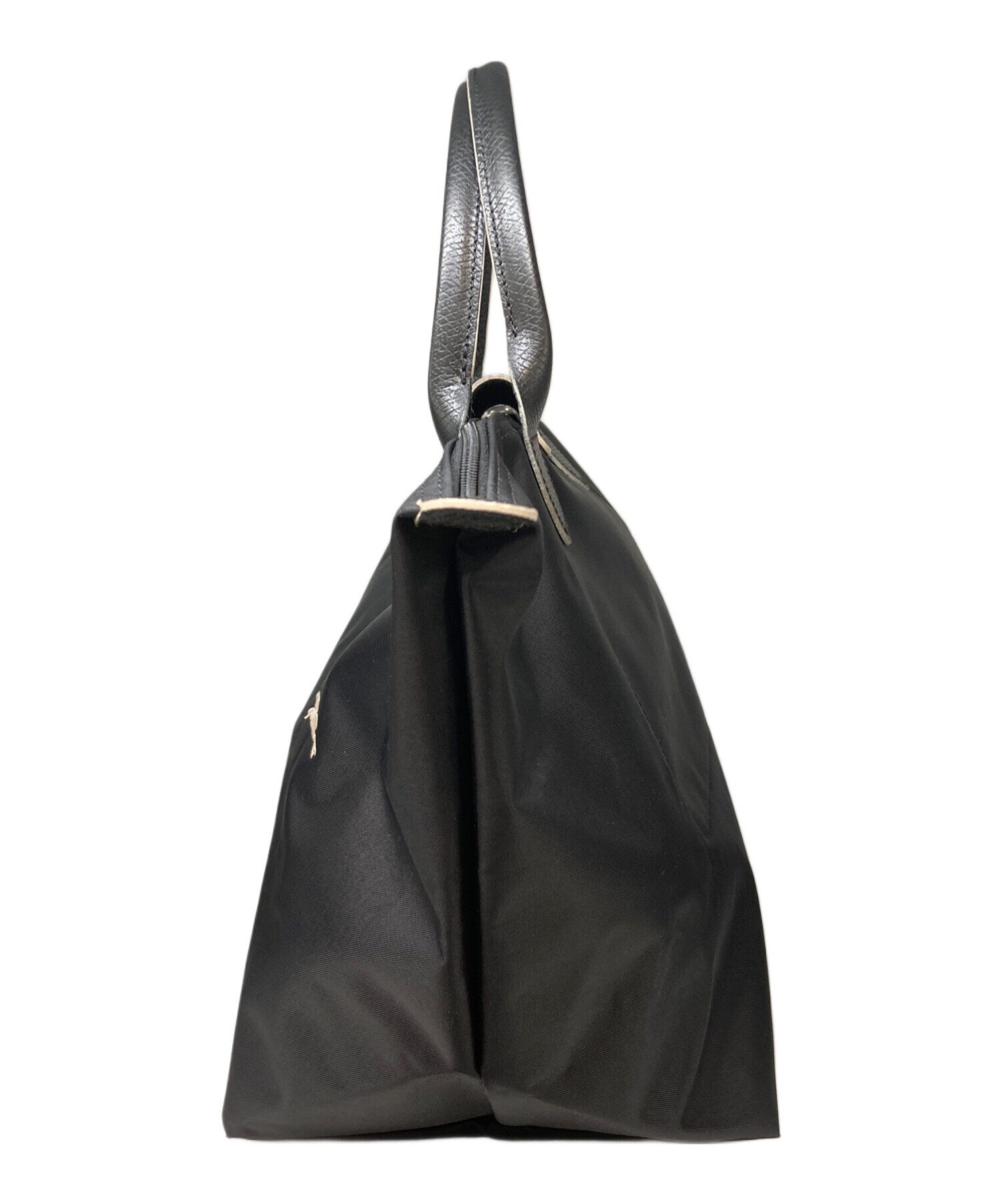 中古・古着通販】LONGCHAMP (ロンシャン) トートバッグ ブラック 