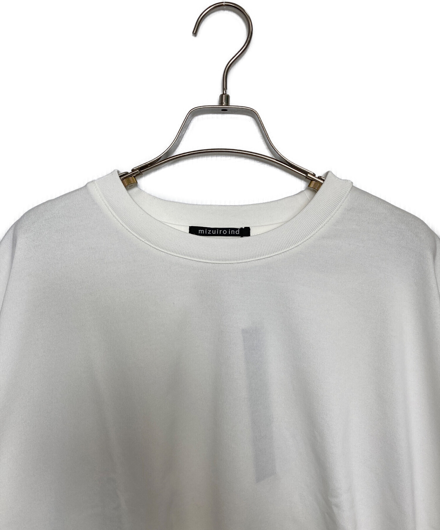 中古・古着通販】mizuiro-ind (ミズイロインド) クルーネックTシャツ 