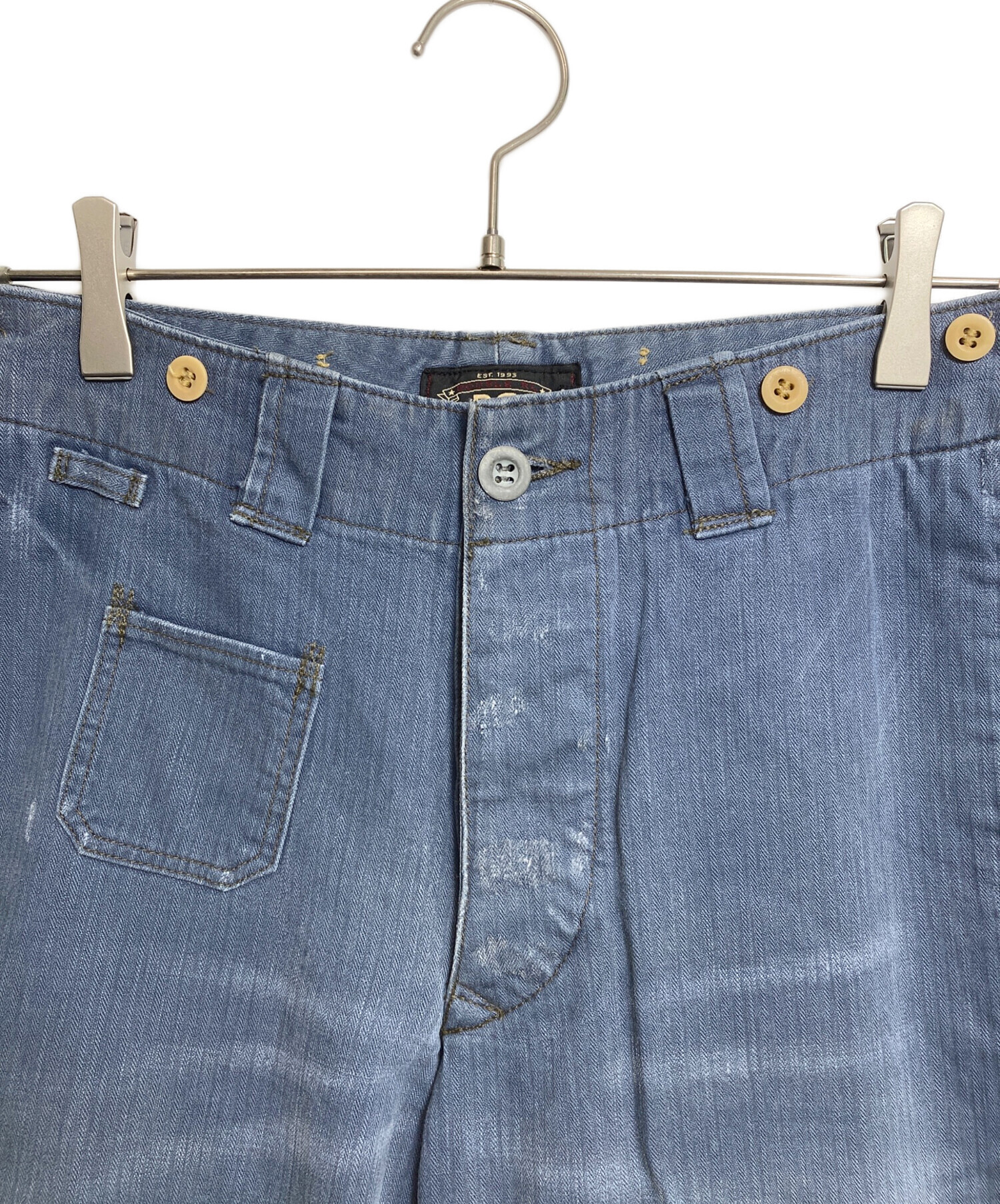 中古・古着通販】RRL (ダブルアールエル) ヘリンボーントラウザー