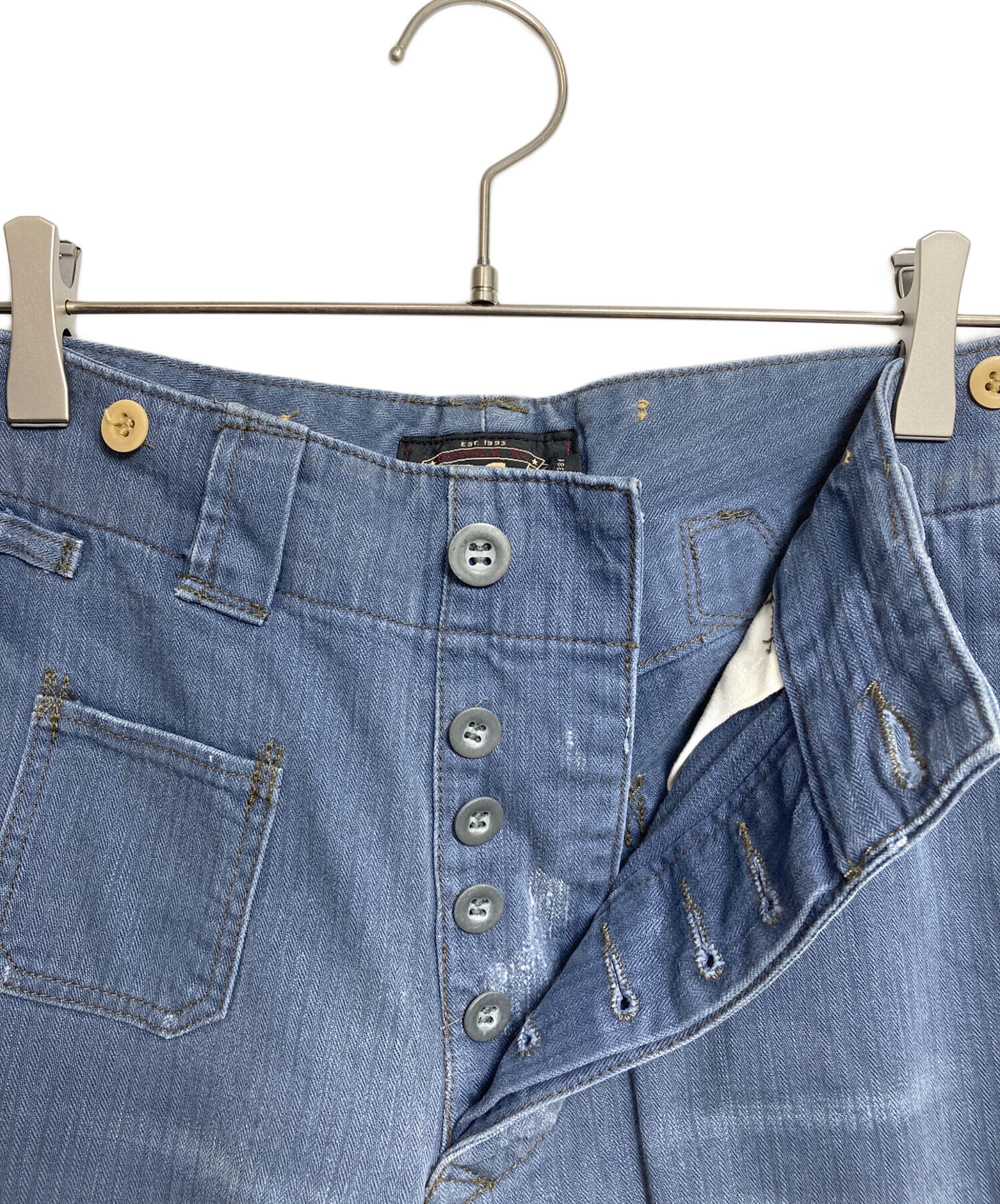 中古・古着通販】RRL (ダブルアールエル) ヘリンボーントラウザー