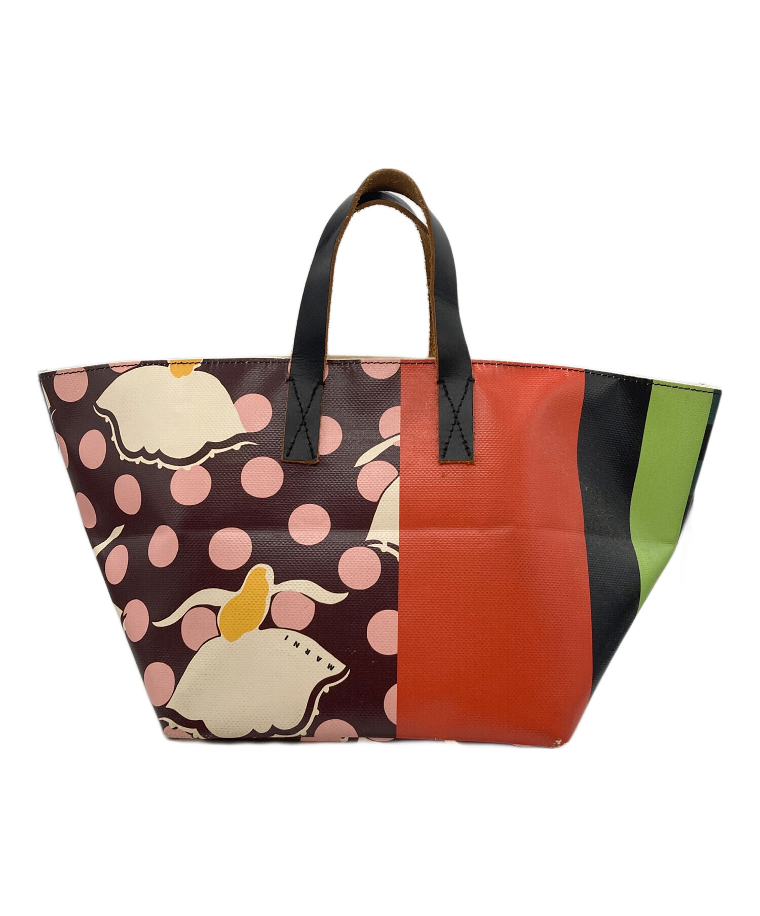 中古・古着通販】MARNI (マルニ) PVCトートバッグ マルチカラー