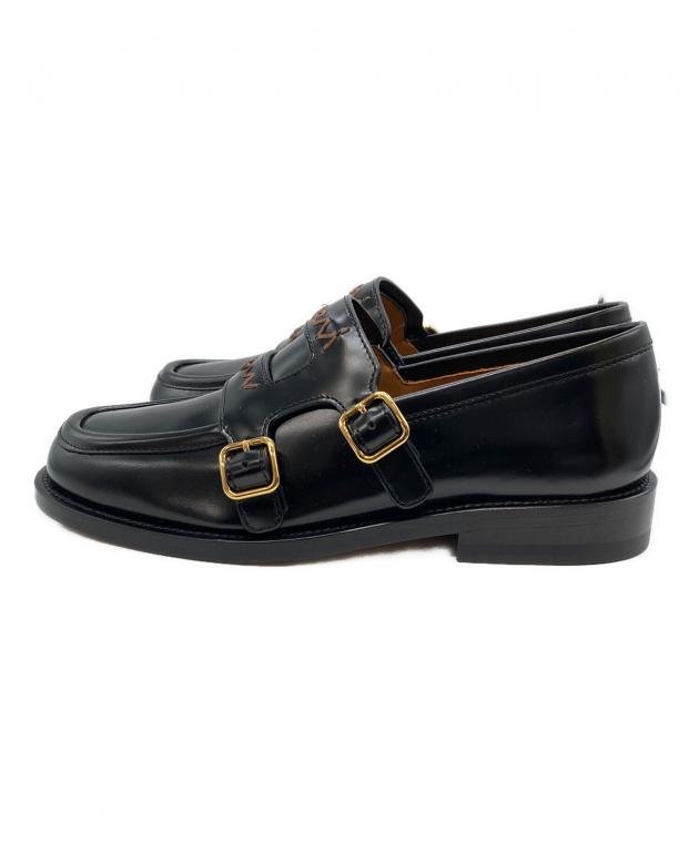 【未使用】MARNI マルニ　ダブルモンク　ローファー　サイズ35 中古・古着通販】MARNI (マルニ) Bambi 3.0 ダブルモンクローファー