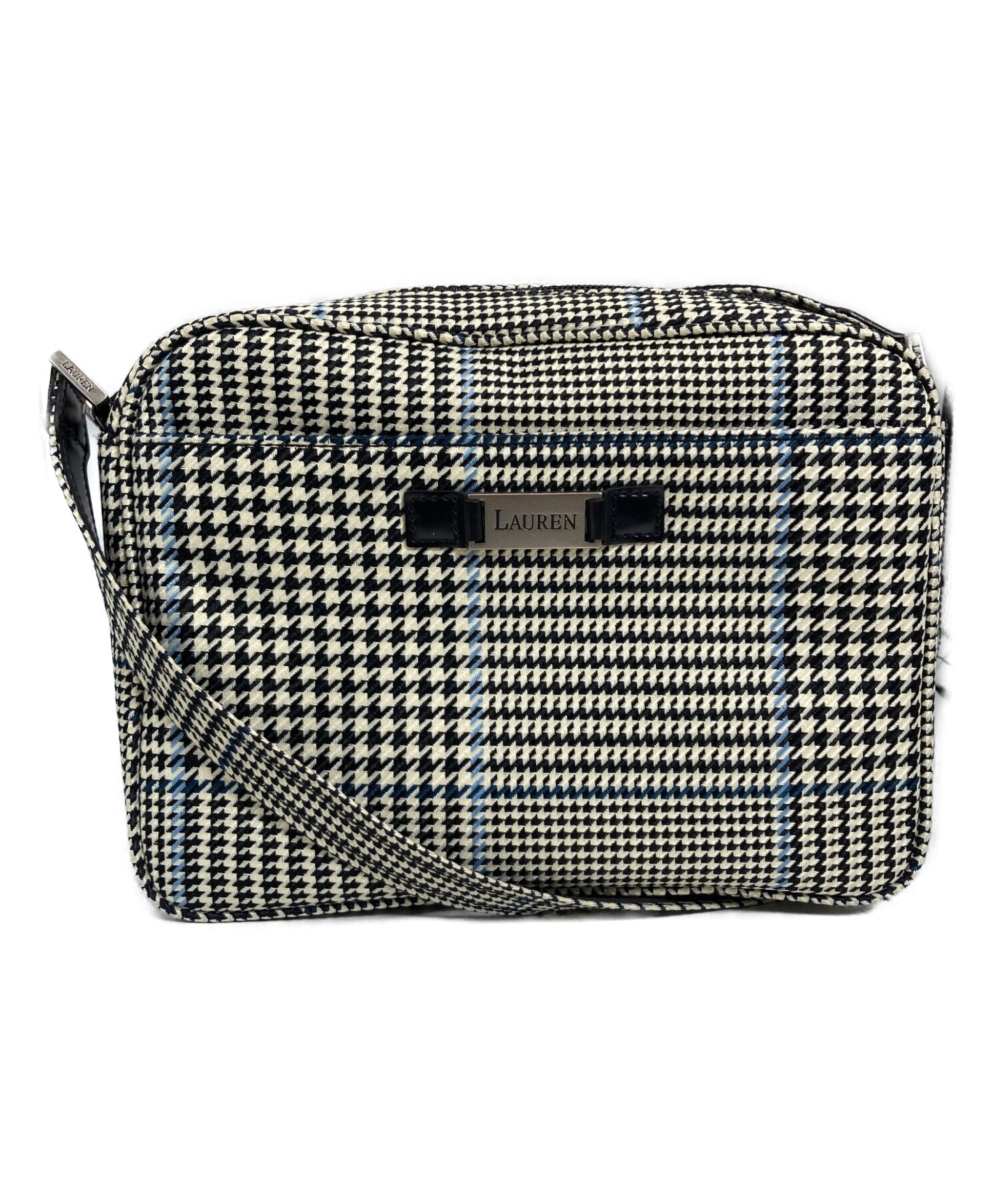 ポロ ラルフローレン 千鳥柄 2way ビジネスバッグ ショルダーバッグ 中古・古着通販】LAUREN RALPH LAUREN (ローレンラルフローレン) 千鳥