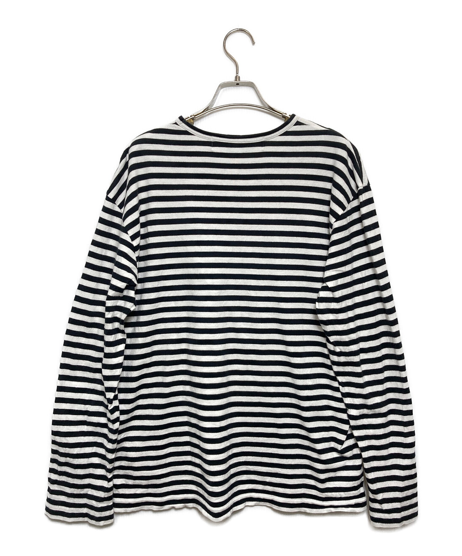 ◇ COMME des GARÇONS◇変形ボーダーカットソーAD2009 中古・古着通販】PLAY COMME des GARCONS (プレイコムデギャルソン