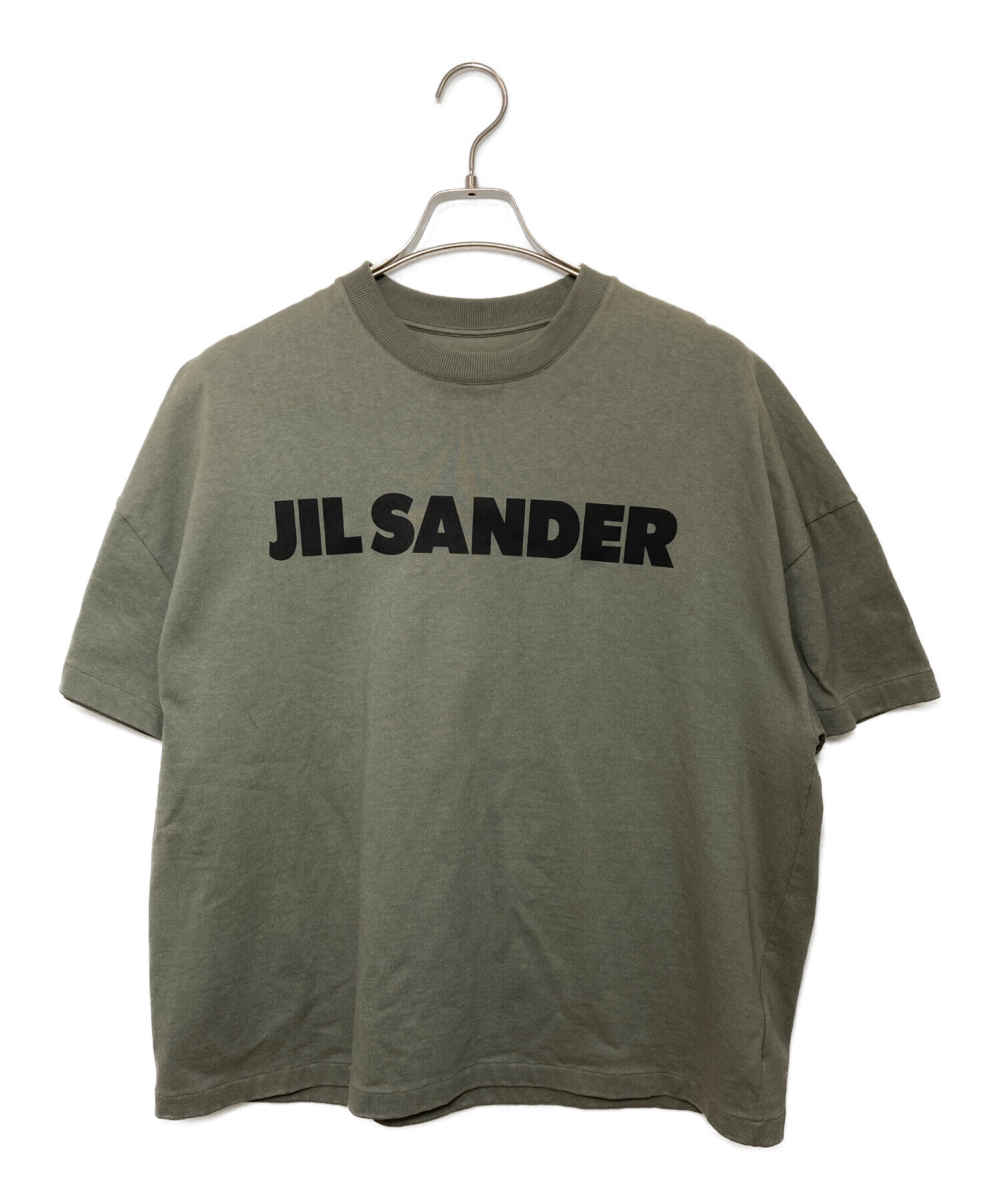中古・古着通販】JIL SANDER (ジルサンダー) ロゴTEE オリーブ サイズ