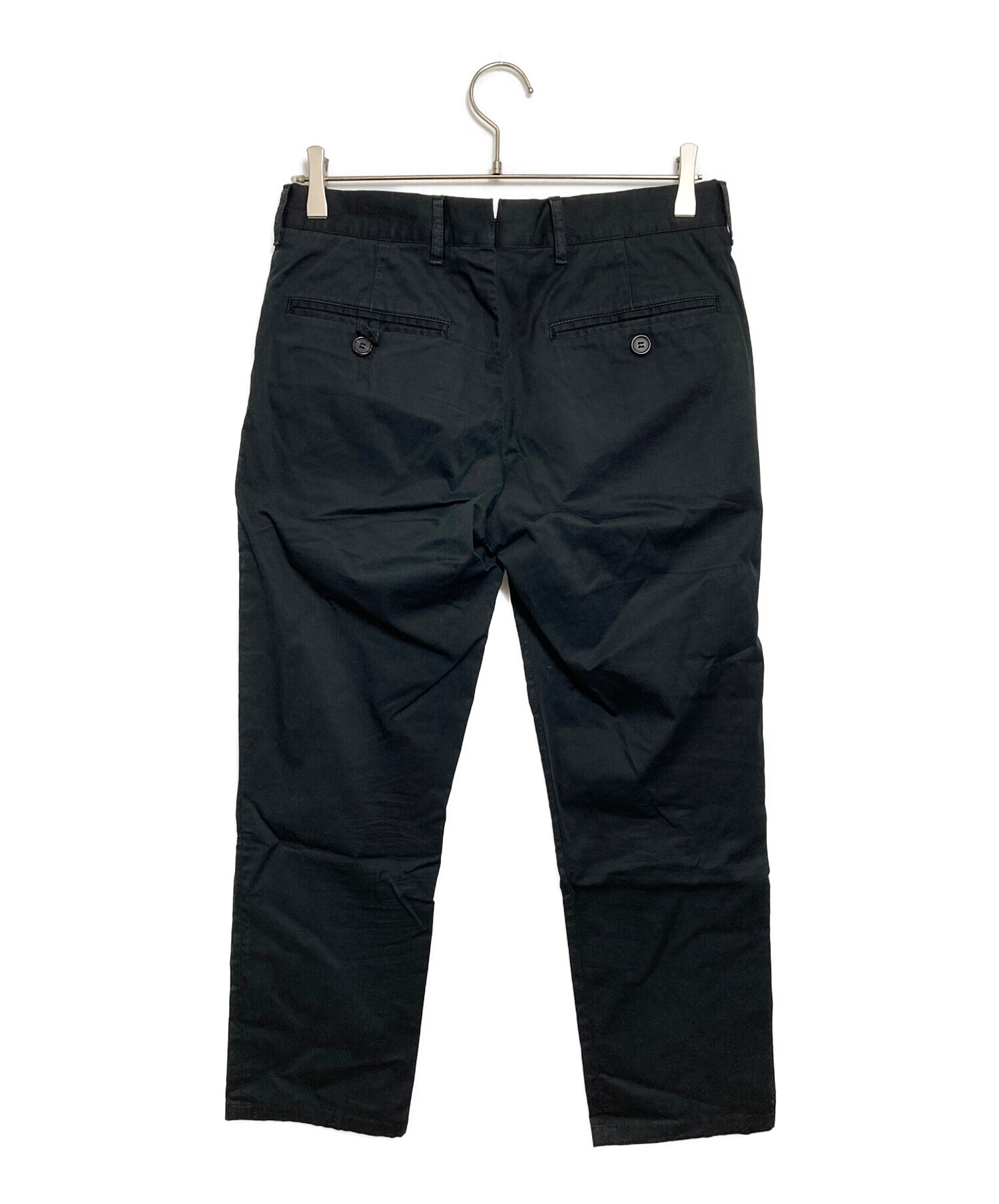 中古・古着通販】PRADA (プラダ) スラックス ブラック サイズ:44 