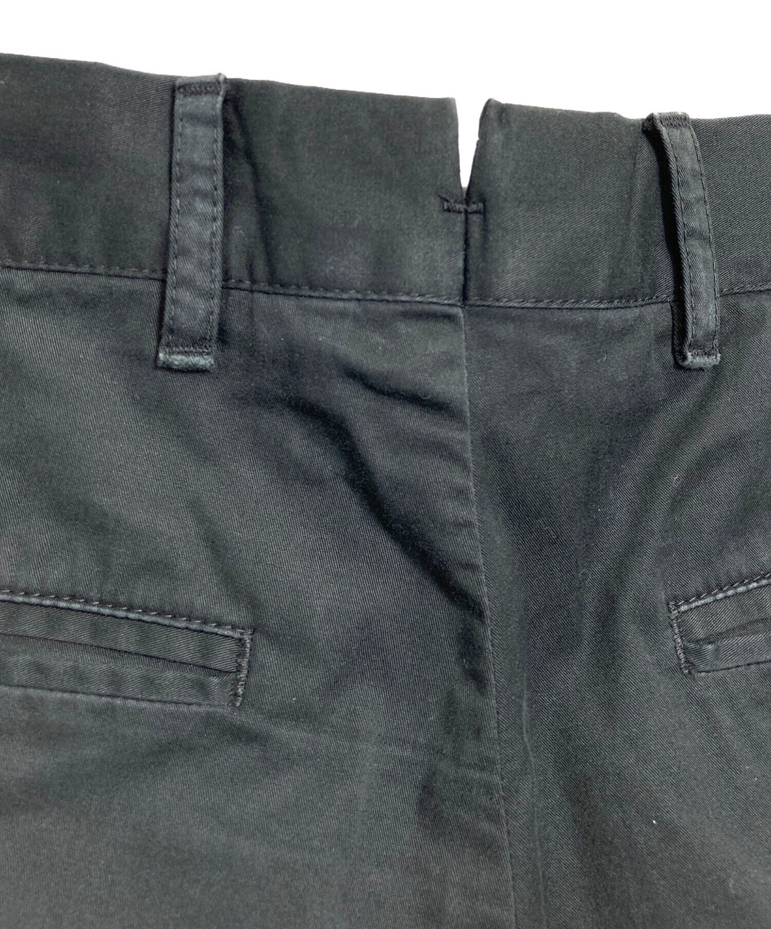 中古・古着通販】PRADA (プラダ) スラックス ブラック サイズ:44