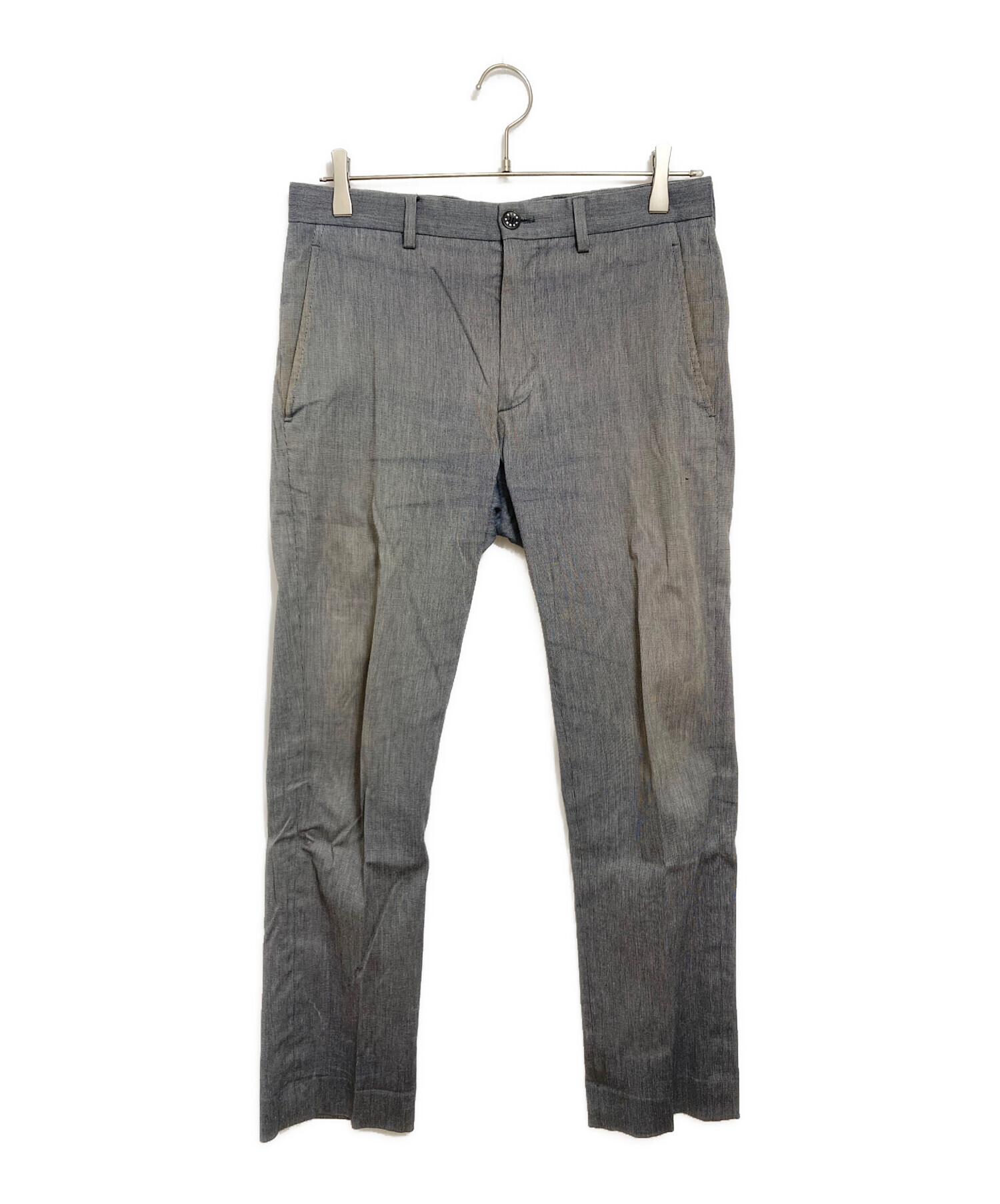 中古・古着通販】DIOR (ディオール) スラックス グレー サイズ:44