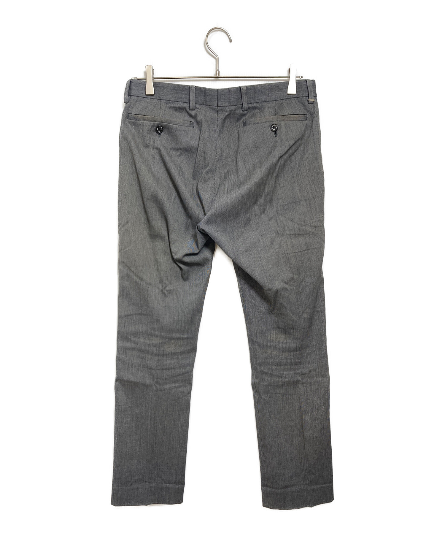 中古・古着通販】DIOR (ディオール) スラックス グレー サイズ:44