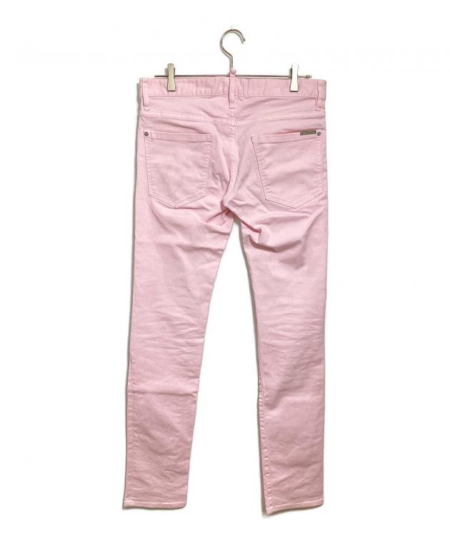 中古・古着通販】DSQUARED2 (ディースクエアード) デニムパンツ ピンク