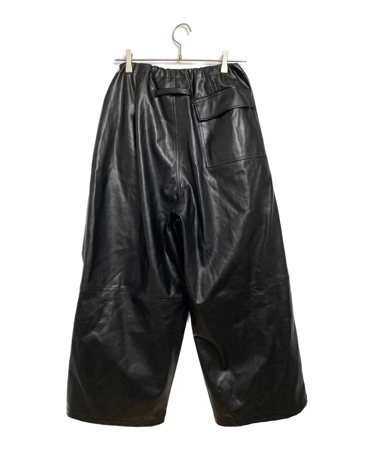 ONE fifth ワンフィフス パンツ（その他） XS 黒 【古着】【中古】【送料無料】 中古・古着通販】ONE FIFTH (ワンフィフス) イージーパンツ ブラック