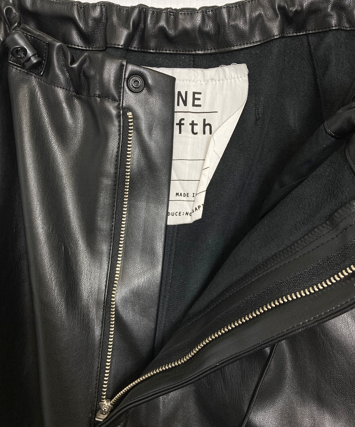 ONE fifth ワンフィフス パンツ（その他） XS 黒 【古着】【中古】【送料無料】 中古・古着通販】ONE FIFTH (ワンフィフス) イージーパンツ ブラック