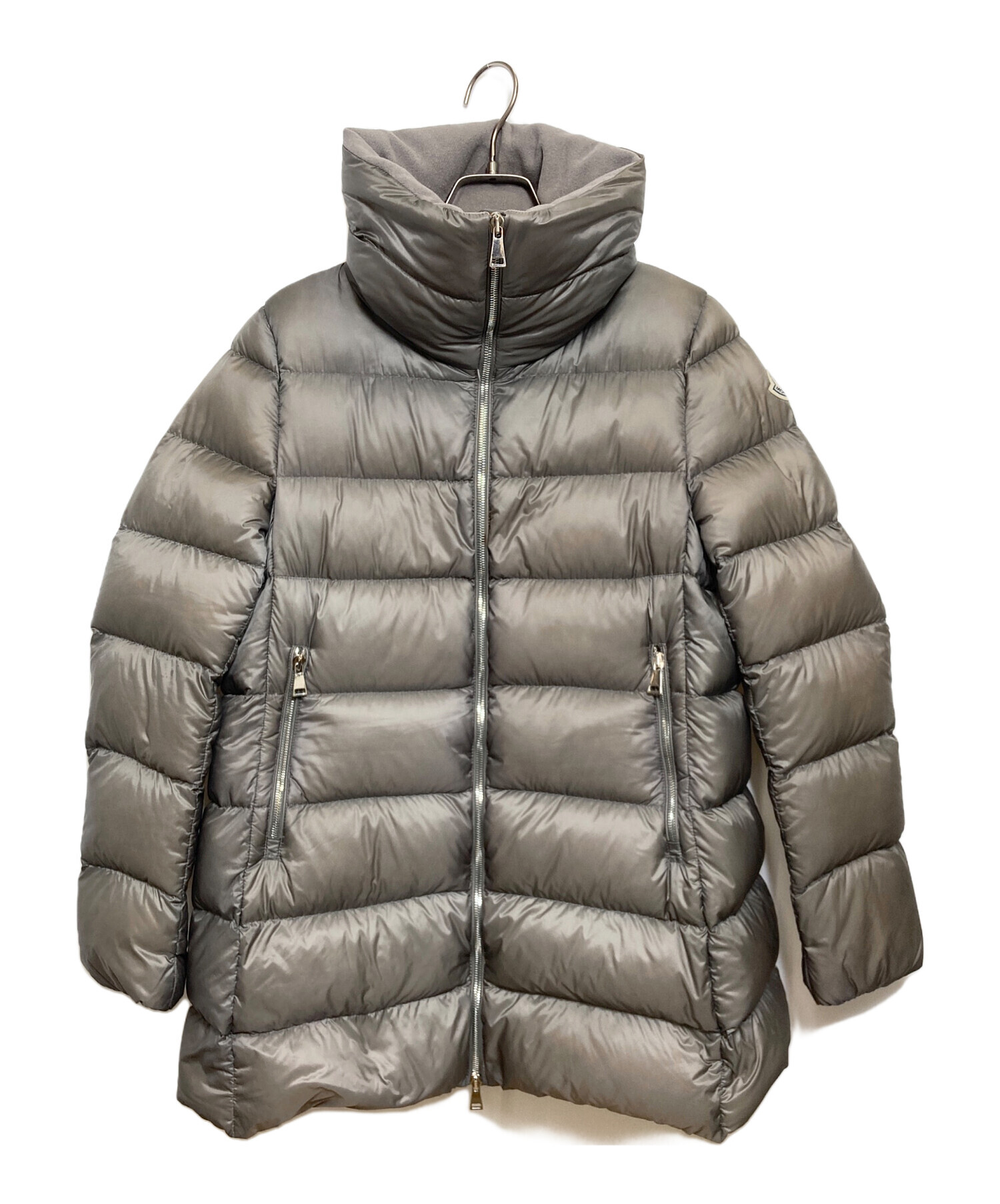 MONCLER グレー ダウンジャケット 中古・古着通販】MONCLER (モンクレール) ダウンジャケット TORCYN