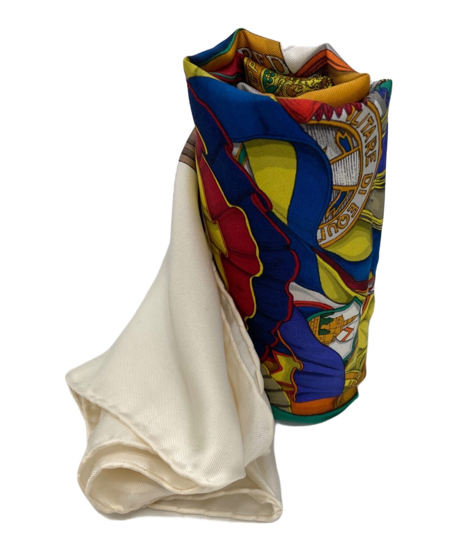 中古・古着通販】GUCCI (グッチ) シルクスカーフ ホワイト｜ブランド