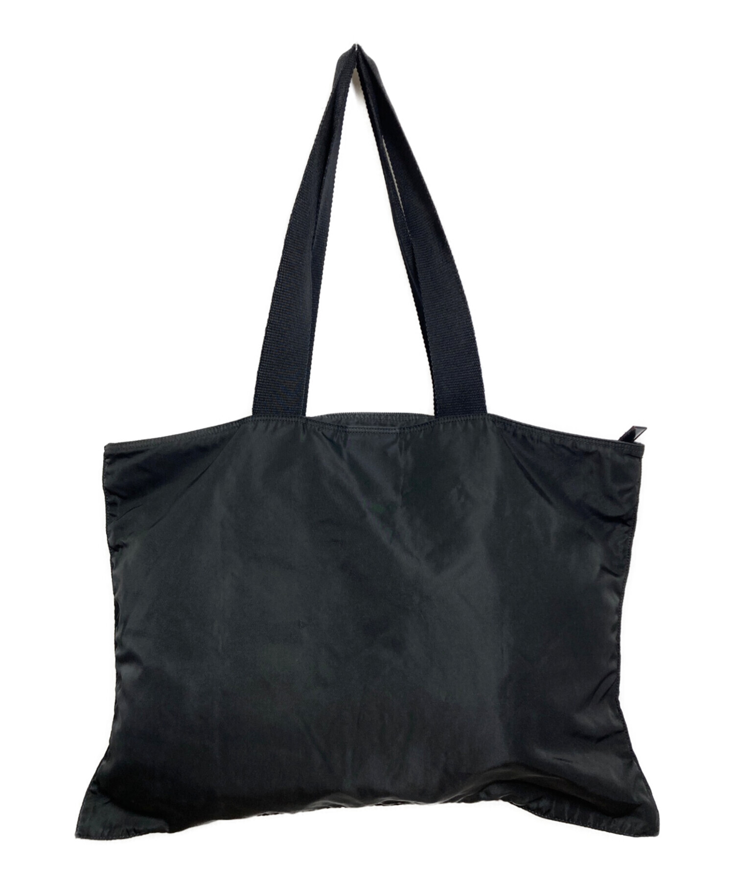 エ*7様 【保証書付き】プラダ B6243 ナイロントートバッグ 6112北 中古・古着通販】PRADA (プラダ) ナイロントートバッグ ブラック