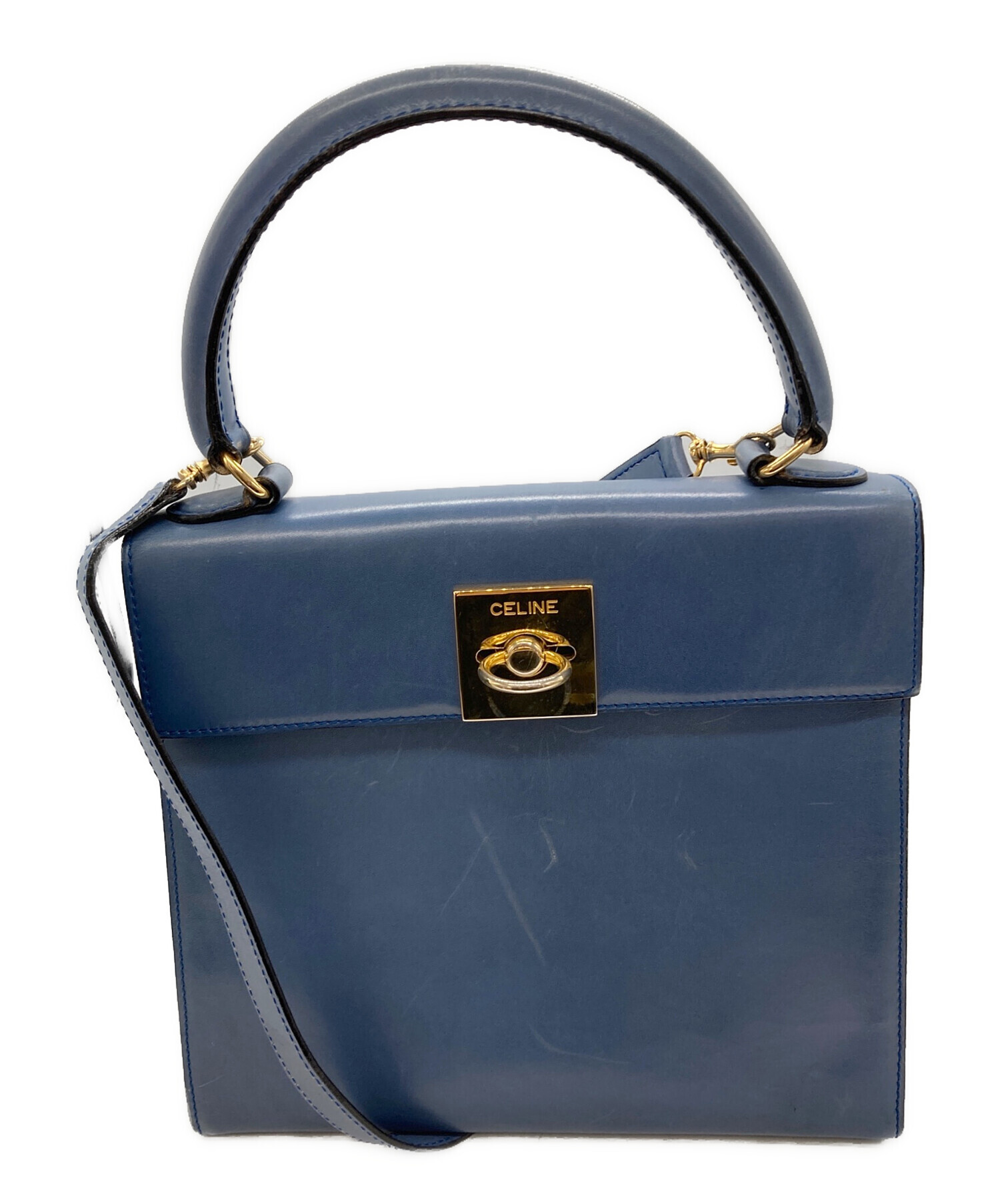 中古・古着通販】CELINE (セリーヌ) オールドショルダーバッグ スカイ