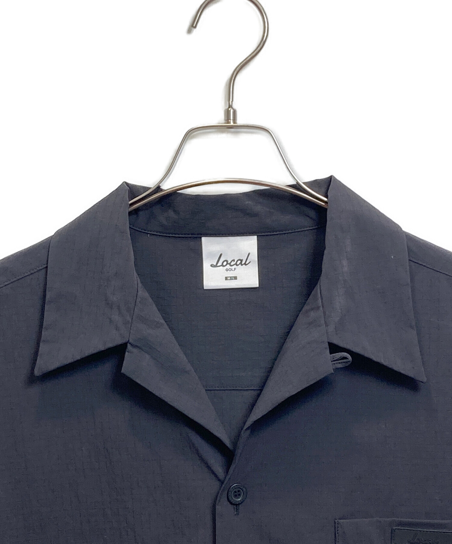 中古・古着通販】Local Golf (ローカルゴルフ) 半袖シャツ ブラック