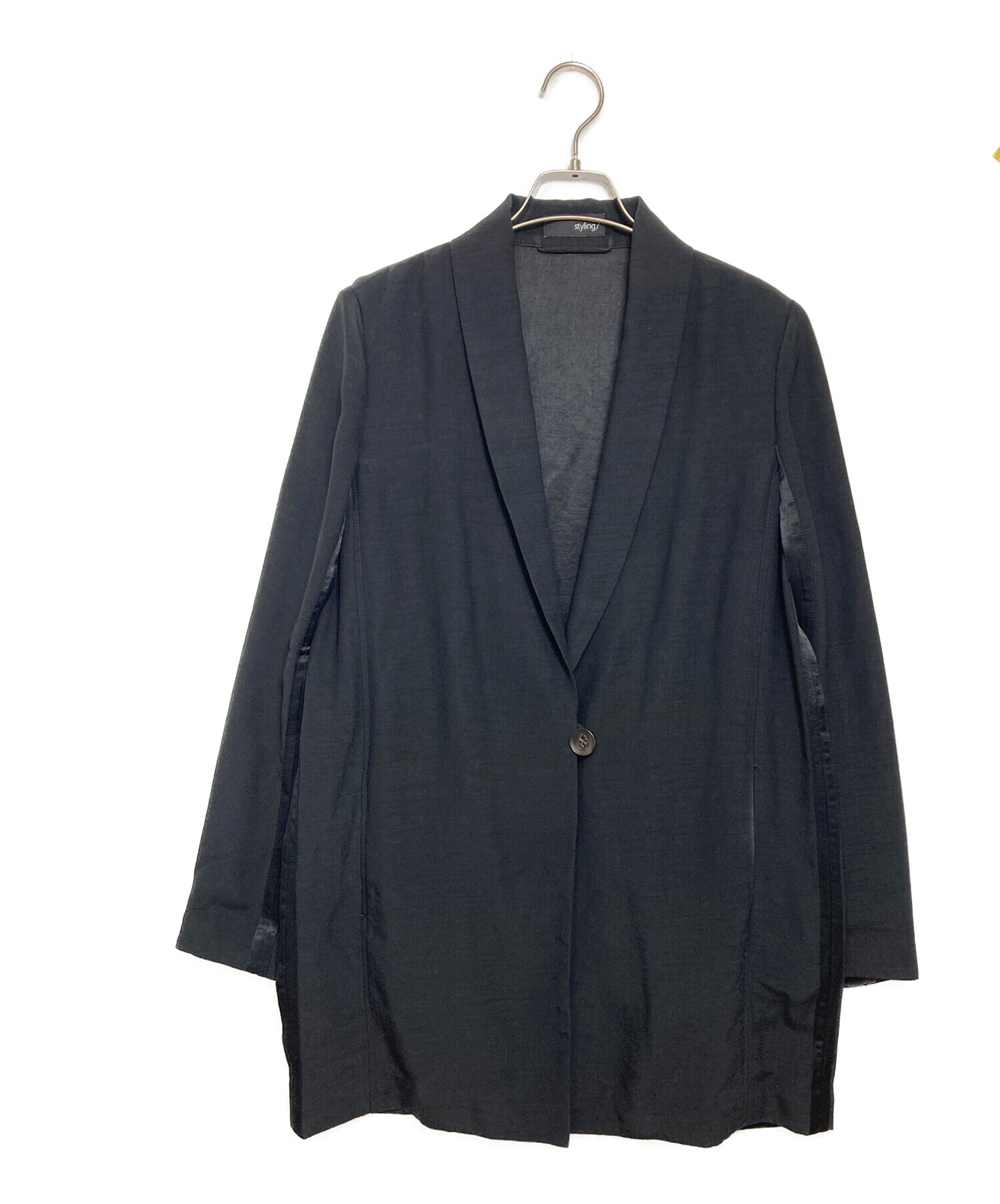 中古・古着通販】styling/ (スタイリング) バックサテンジャケット