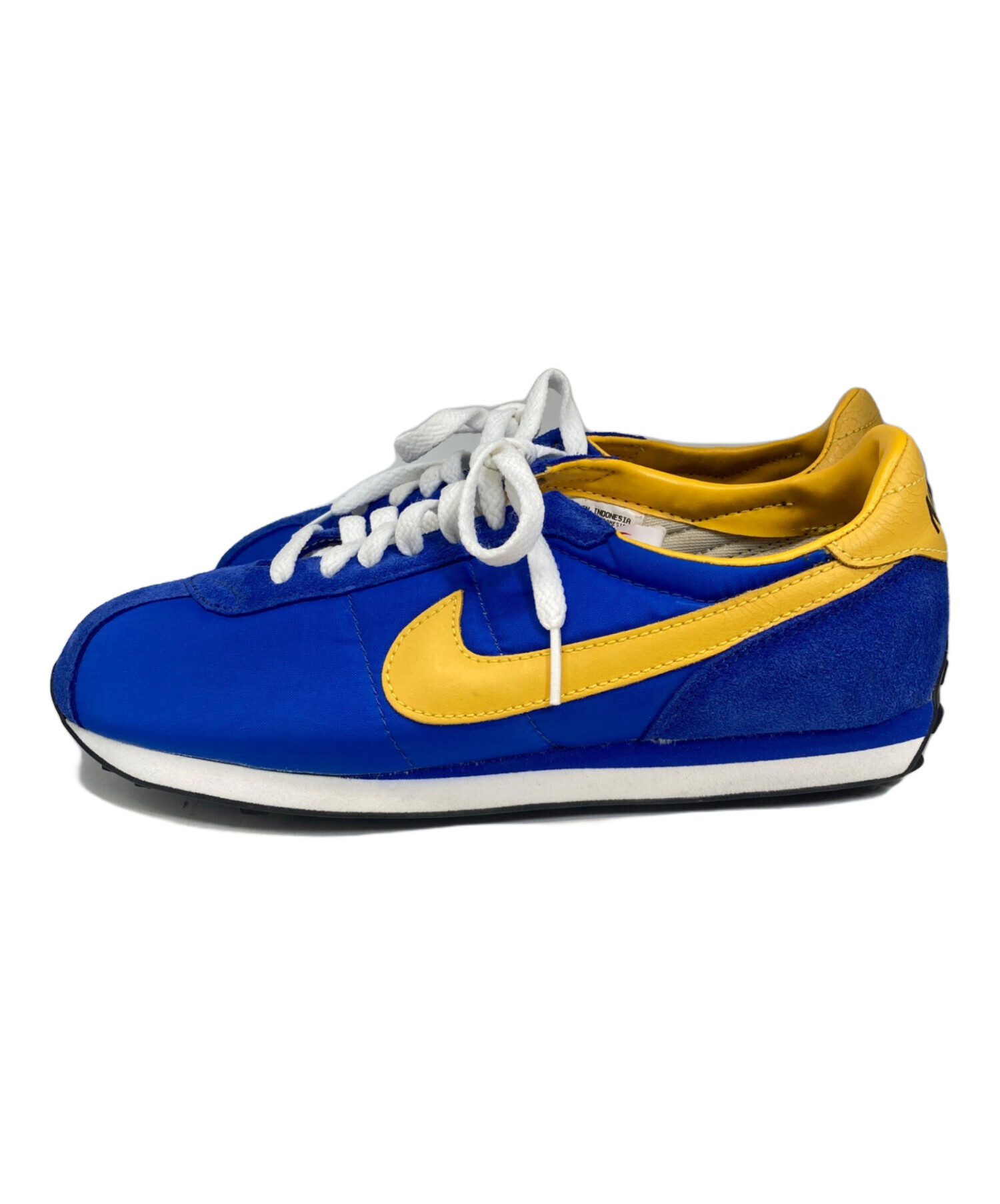 中古・古着通販】NIKE (ナイキ) WAFFLE TRAINER ブルー×イエロー