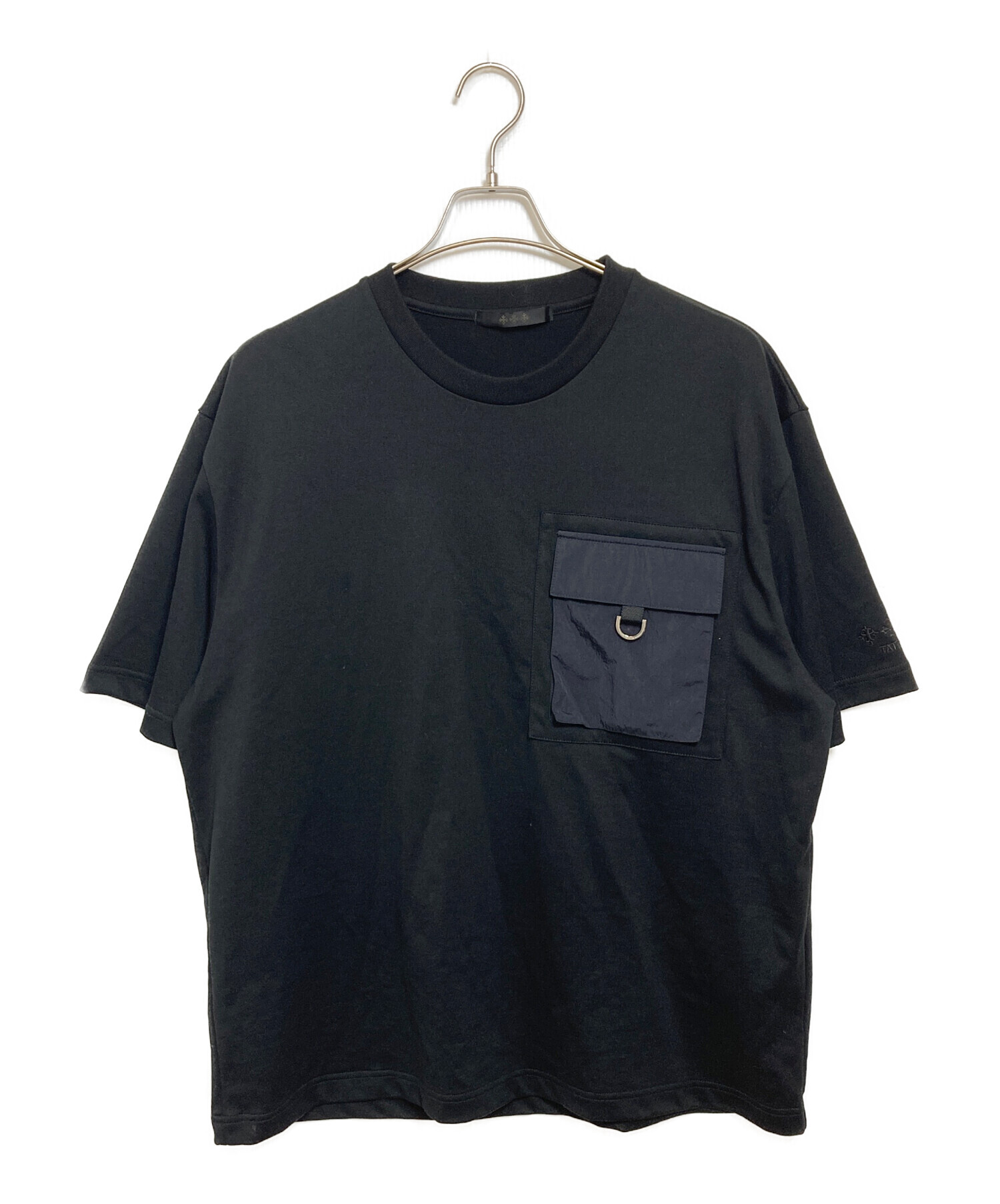TATRAS タトラス ポケットTシャツ ブラック 中古・古着通販】TATRAS (タトラス) ポケットTシャツ ブラック サイズ