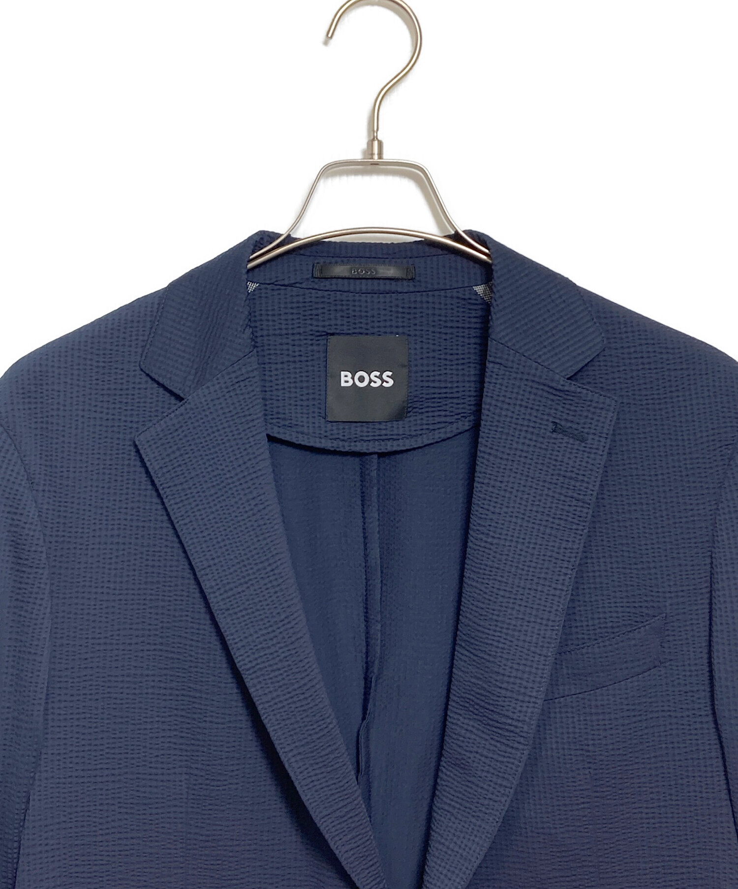 中古・古着通販】BOSS (ボス) セットアップスーツ ネイビー サイズ:42