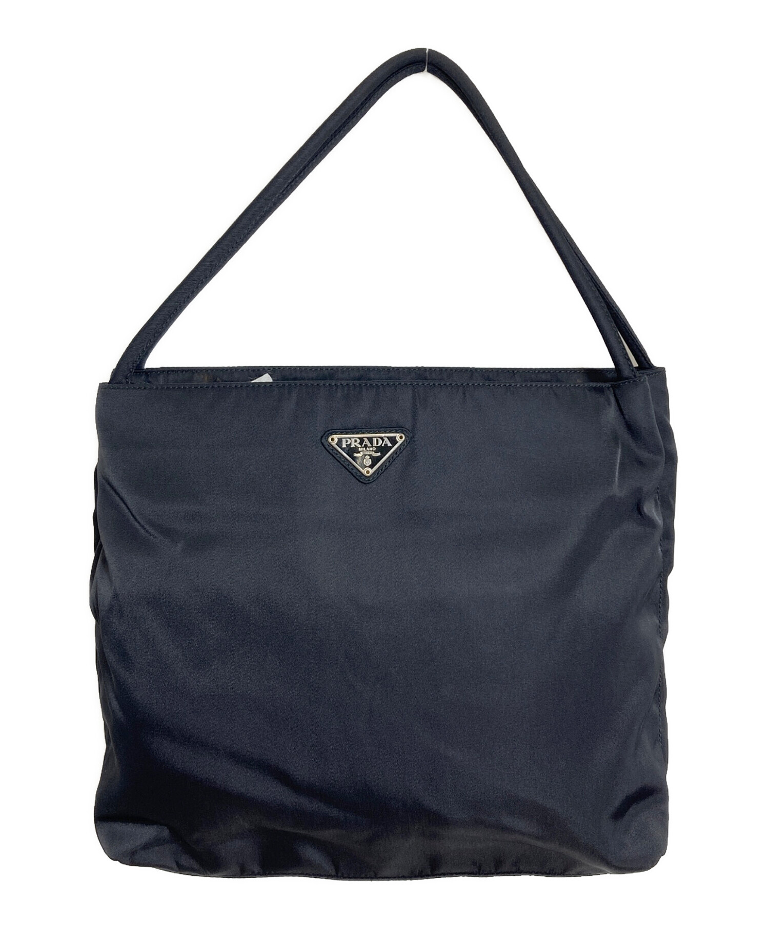 PRADA ナイロンバック 中古・古着通販】PRADA (プラダ) ナイロントートバッグ ブラック