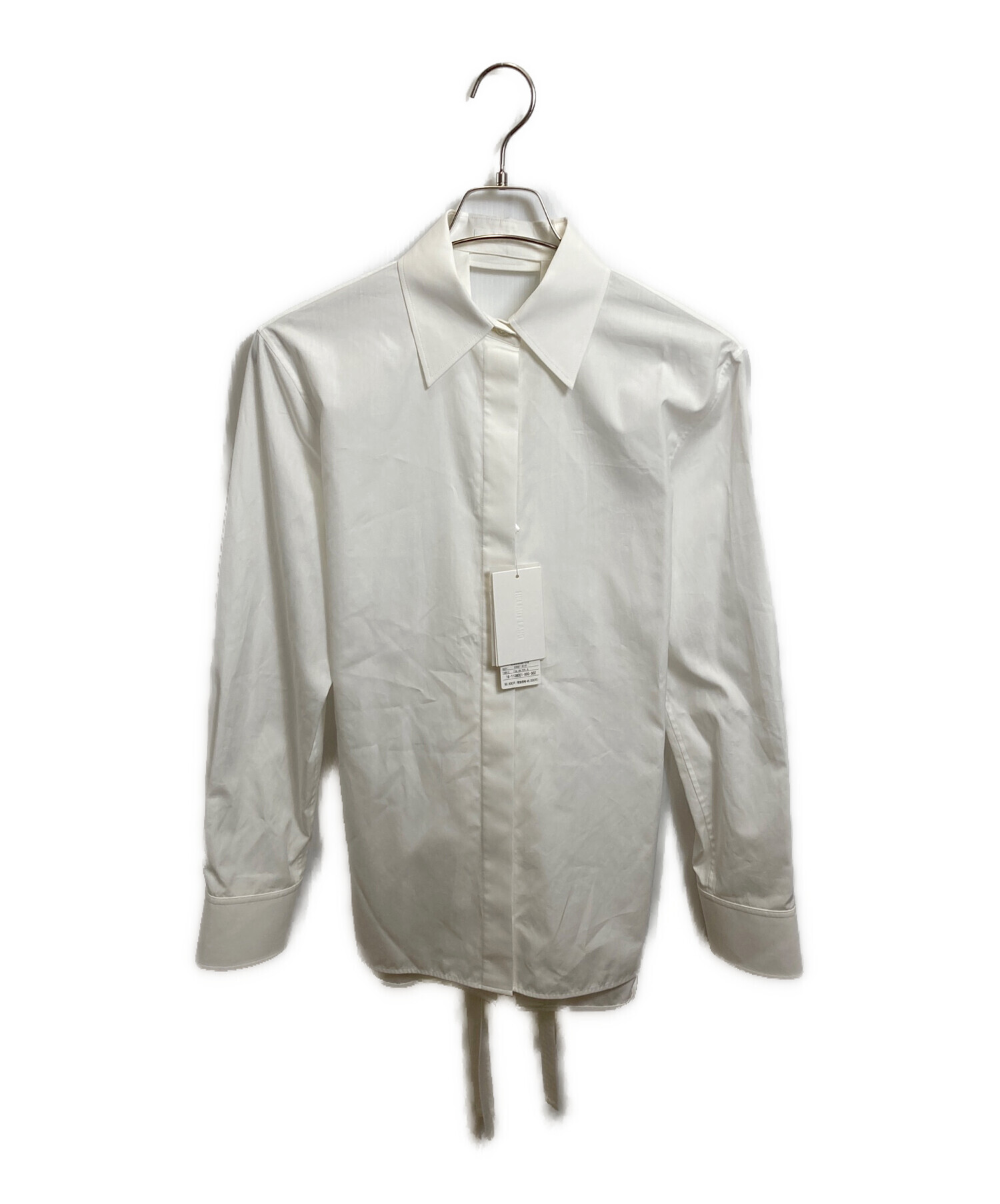 本人期　HELMUT LANG ヘルムートラング ホワイトシャツ　アーカイブ 中古・古着通販】HELMUT LANG (ヘルムートラング) CORSET SHIRT