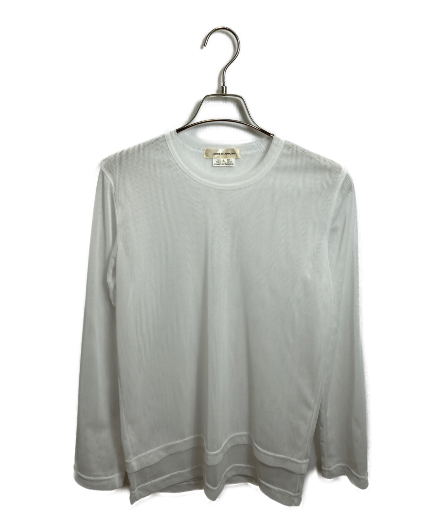 ブランド古着！80's フランス製 COMME des GARCONSカットソー 中古・古着通販】COMME des GARCONS (コムデギャルソン) シアー