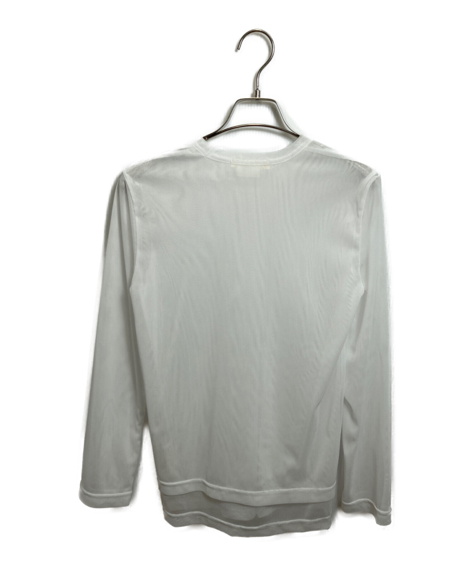 ブランド古着！80's フランス製 COMME des GARCONSカットソー 中古・古着通販】COMME des GARCONS (コムデギャルソン) シアー