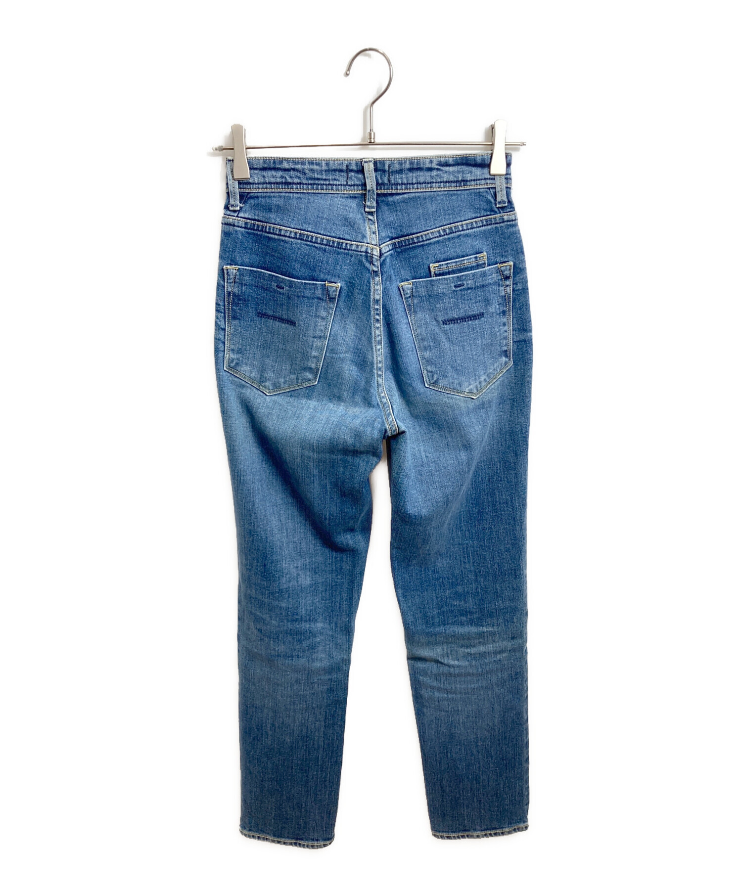 中古・古着通販】YANUK (ヤヌーク) デニムパンツ インディゴ サイズ:22