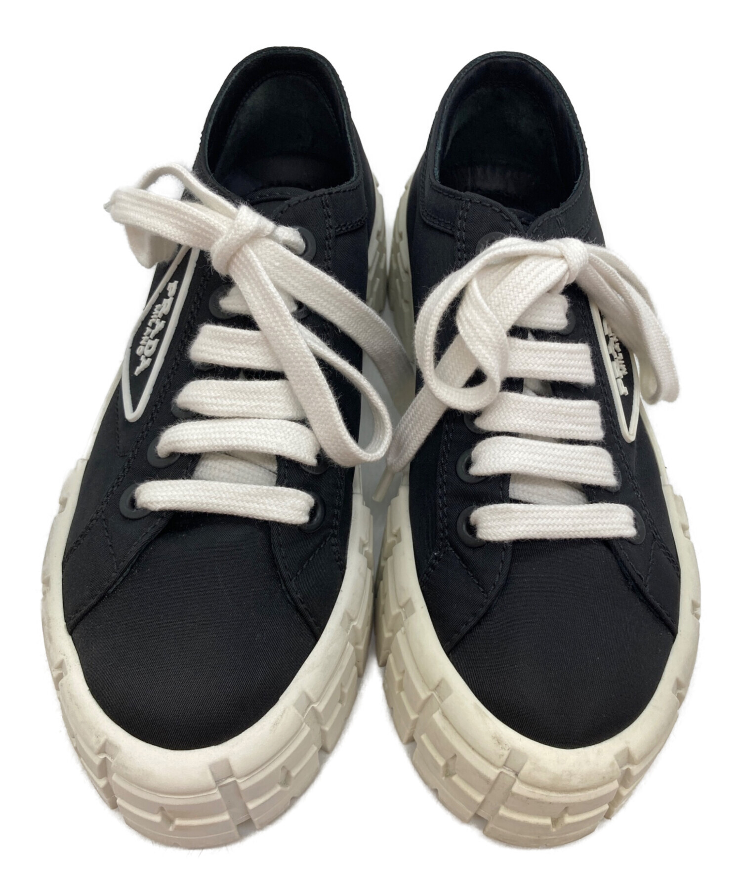 中古・古着通販】PRADA (プラダ) ダブルホイール トライアングルロゴ