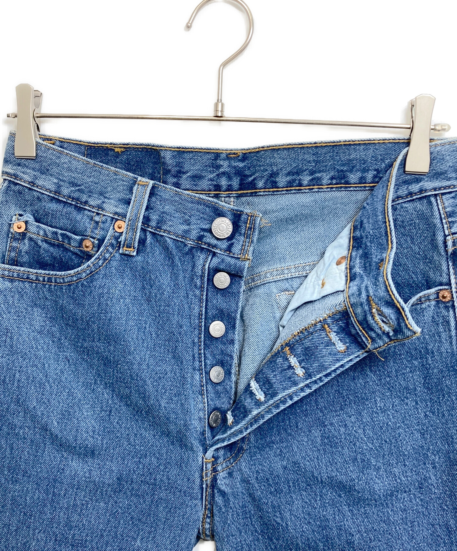 中古・古着通販】LEVI'S (リーバイス) 501デニムパンツ インディゴ