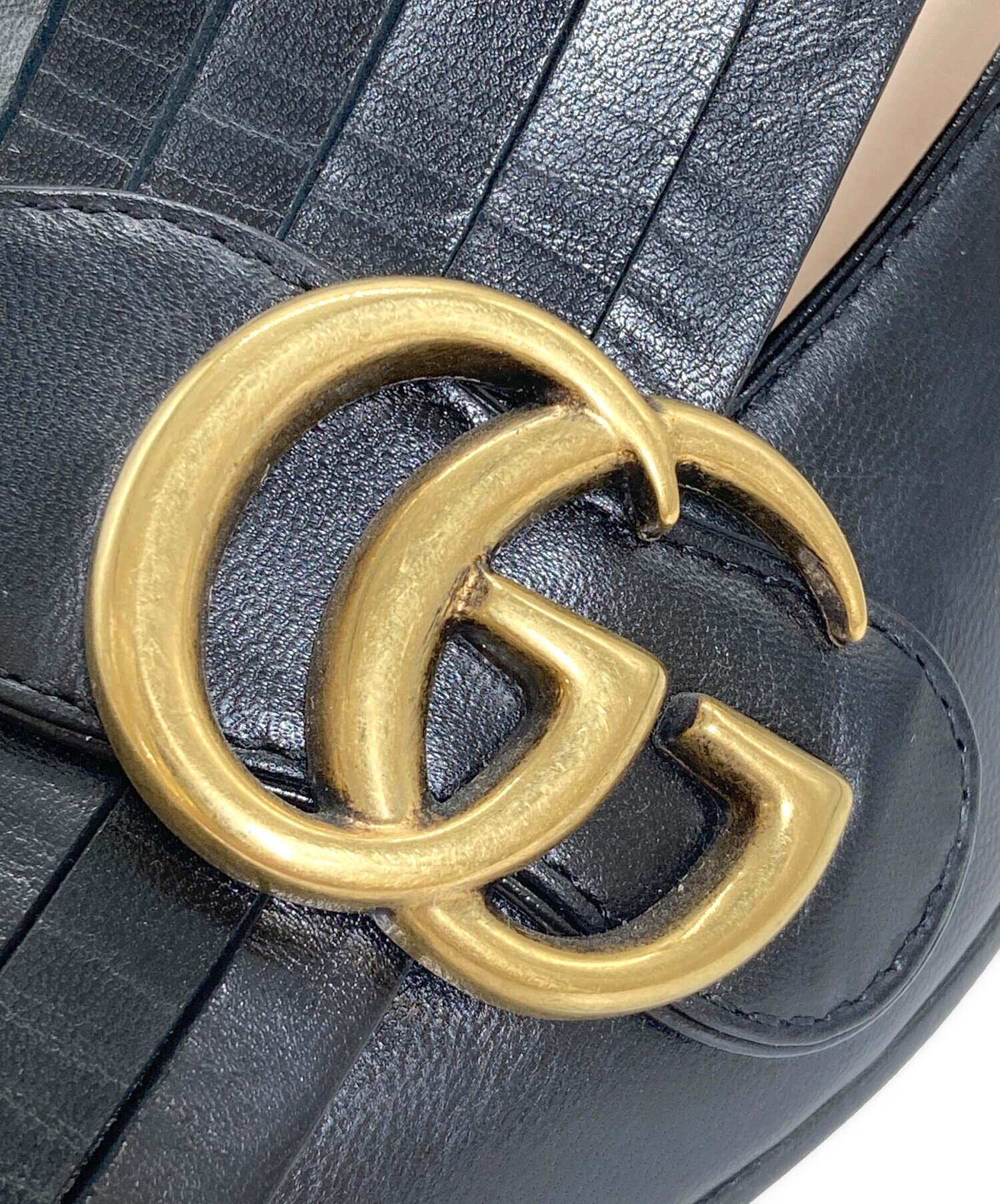 中古・古着通販】GUCCI (グッチ) GGマーモントレザータッセル