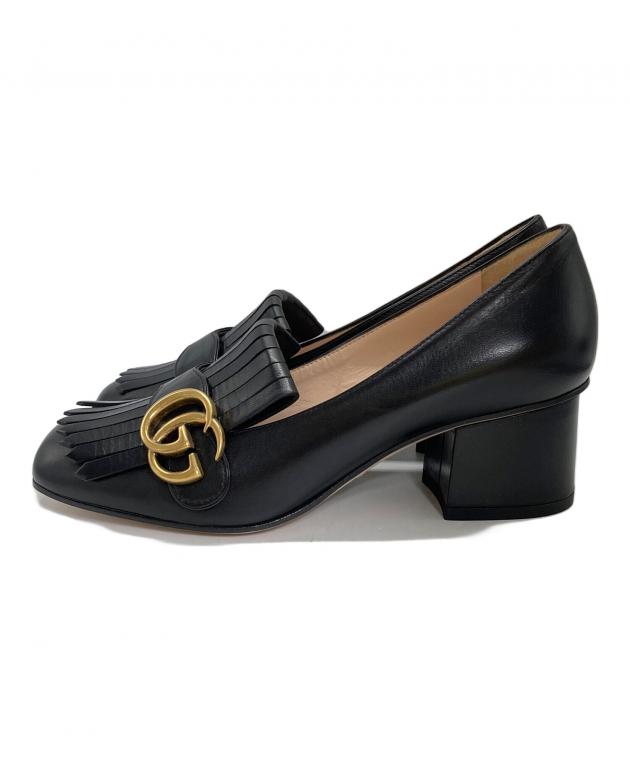 GUCCI タッセルローファー 中古・古着通販】GUCCI (グッチ) GGマーモントレザータッセル