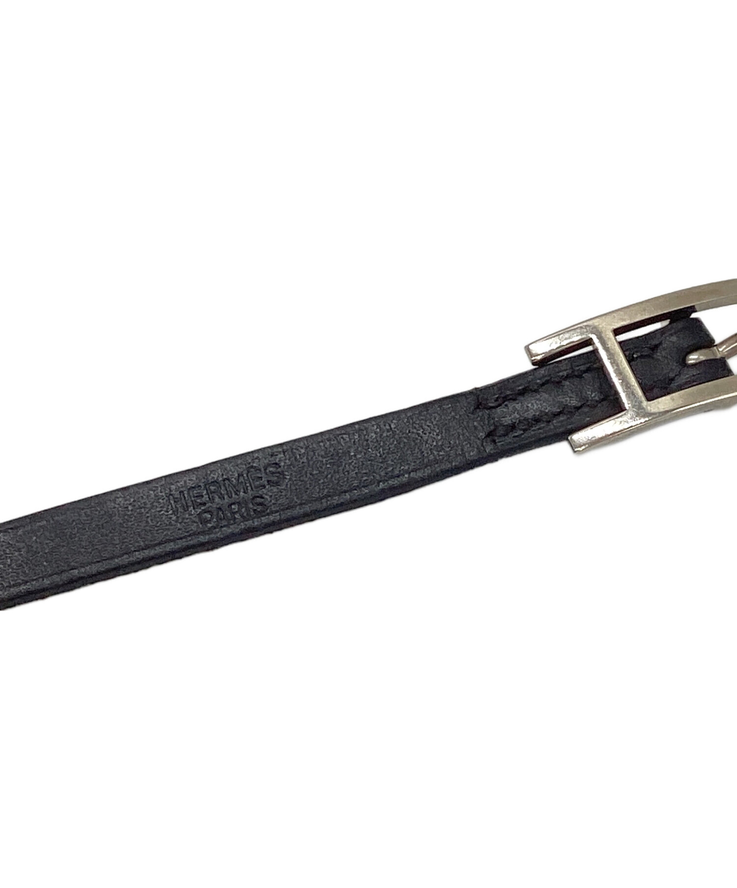 中古・古着通販】HERMES (エルメス) レザーブレスレット アピ3