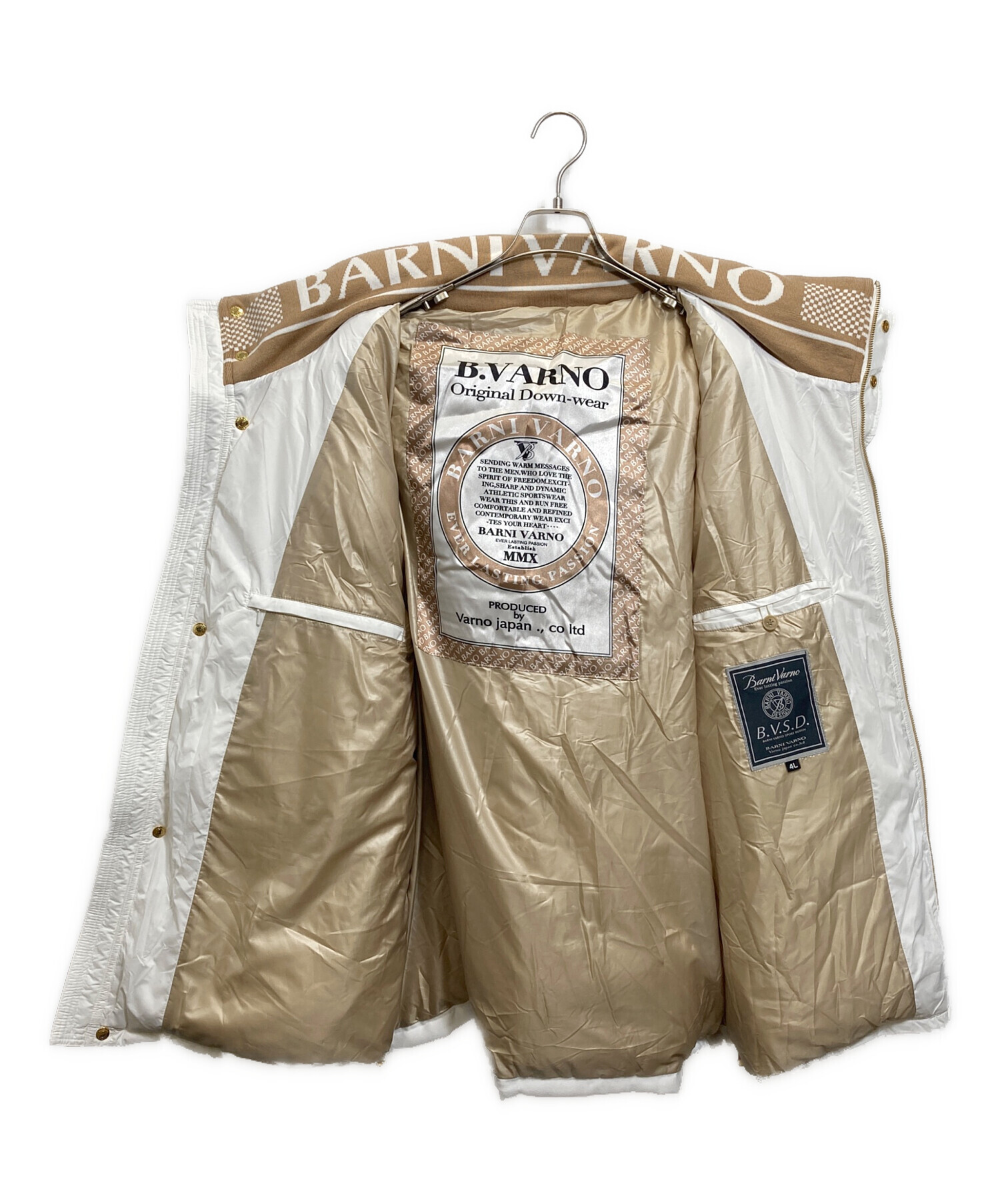 中古・古着通販】BARNI VARNO (バーニヴァーノ) ダウンジャケット