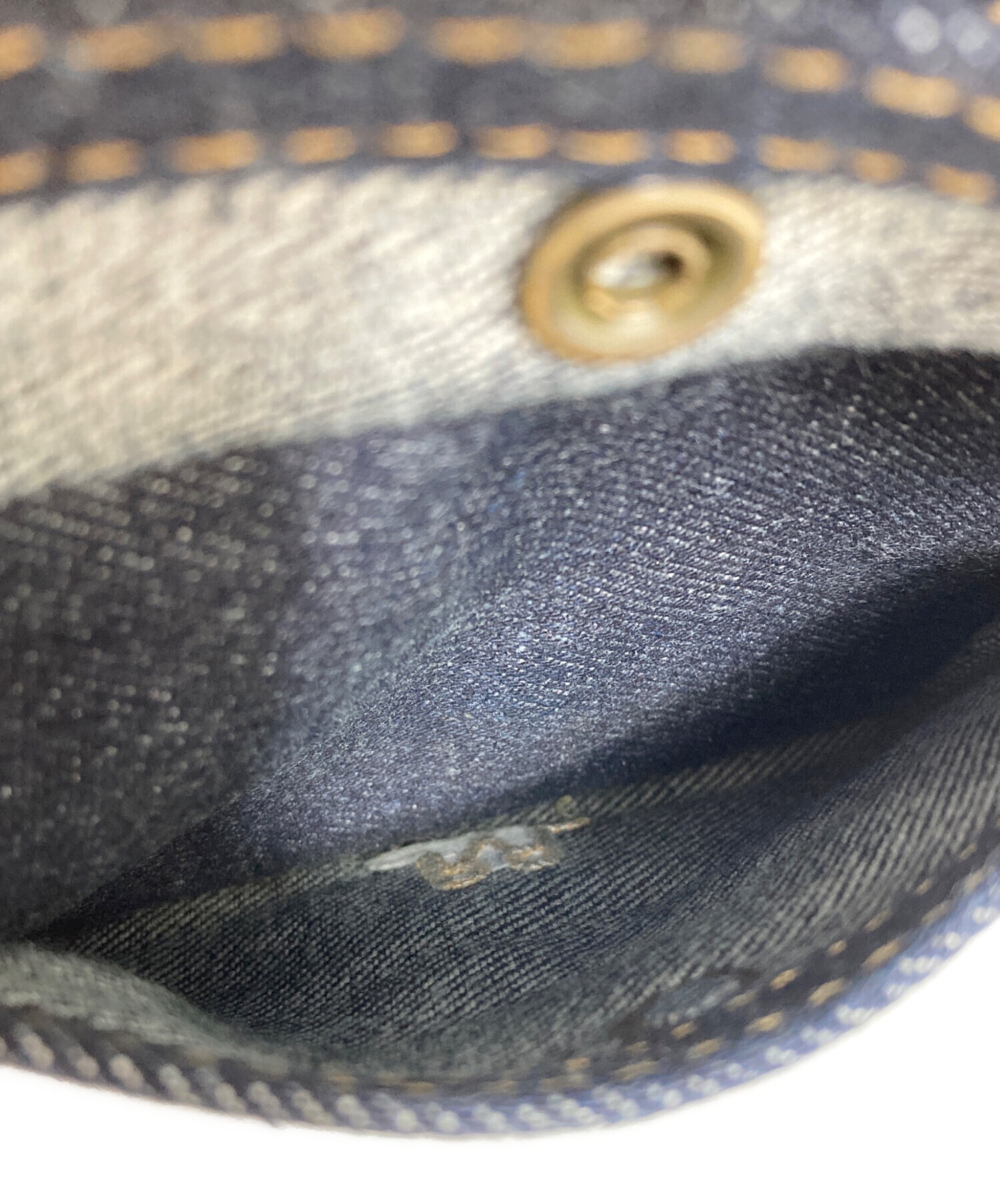 中古・古着通販】RRL (ダブルアールエル) デニム3つ折り財布